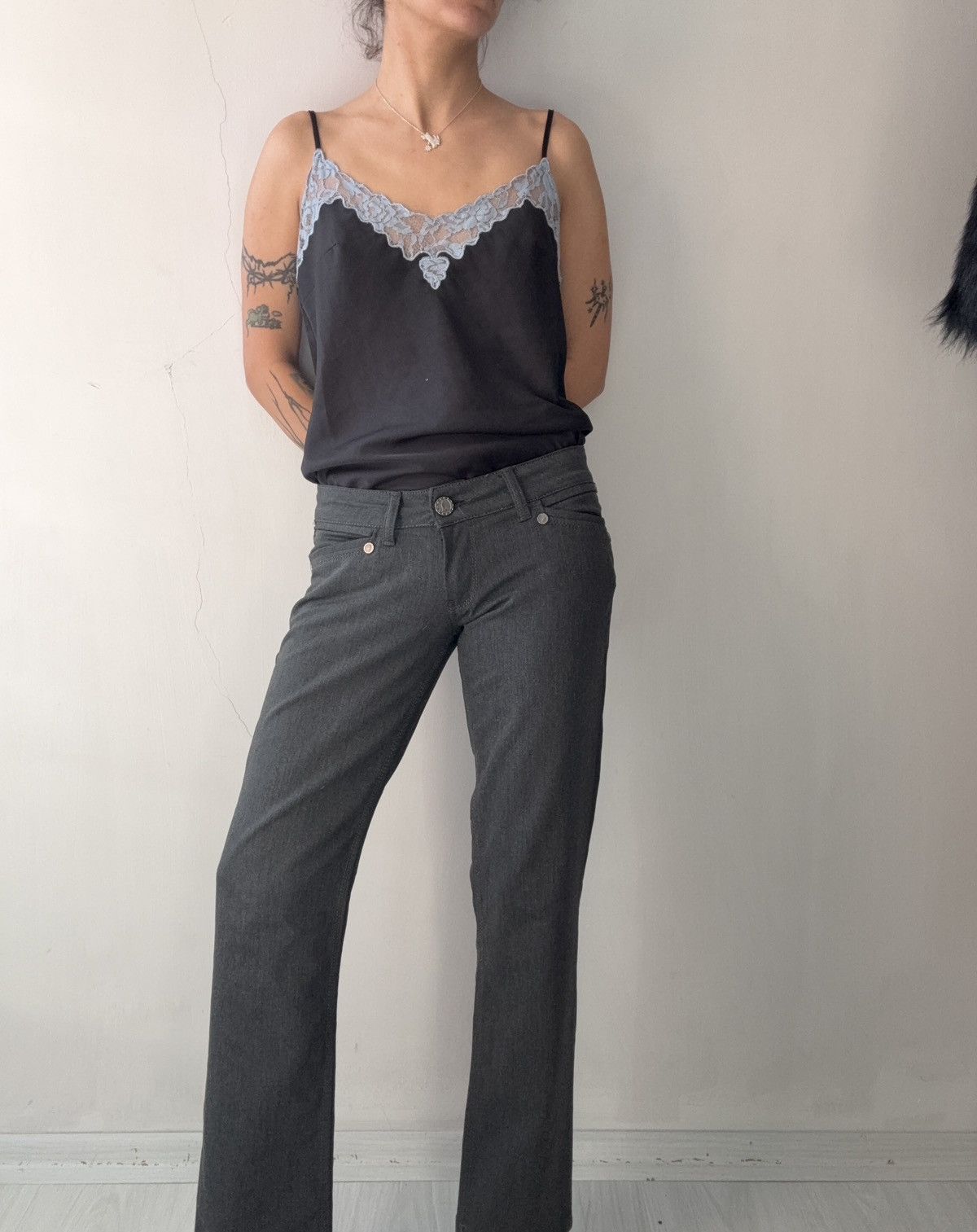 Trussardi trussardi trousers Size 25" / US 0 / IT 36 - 1 Thumbnail