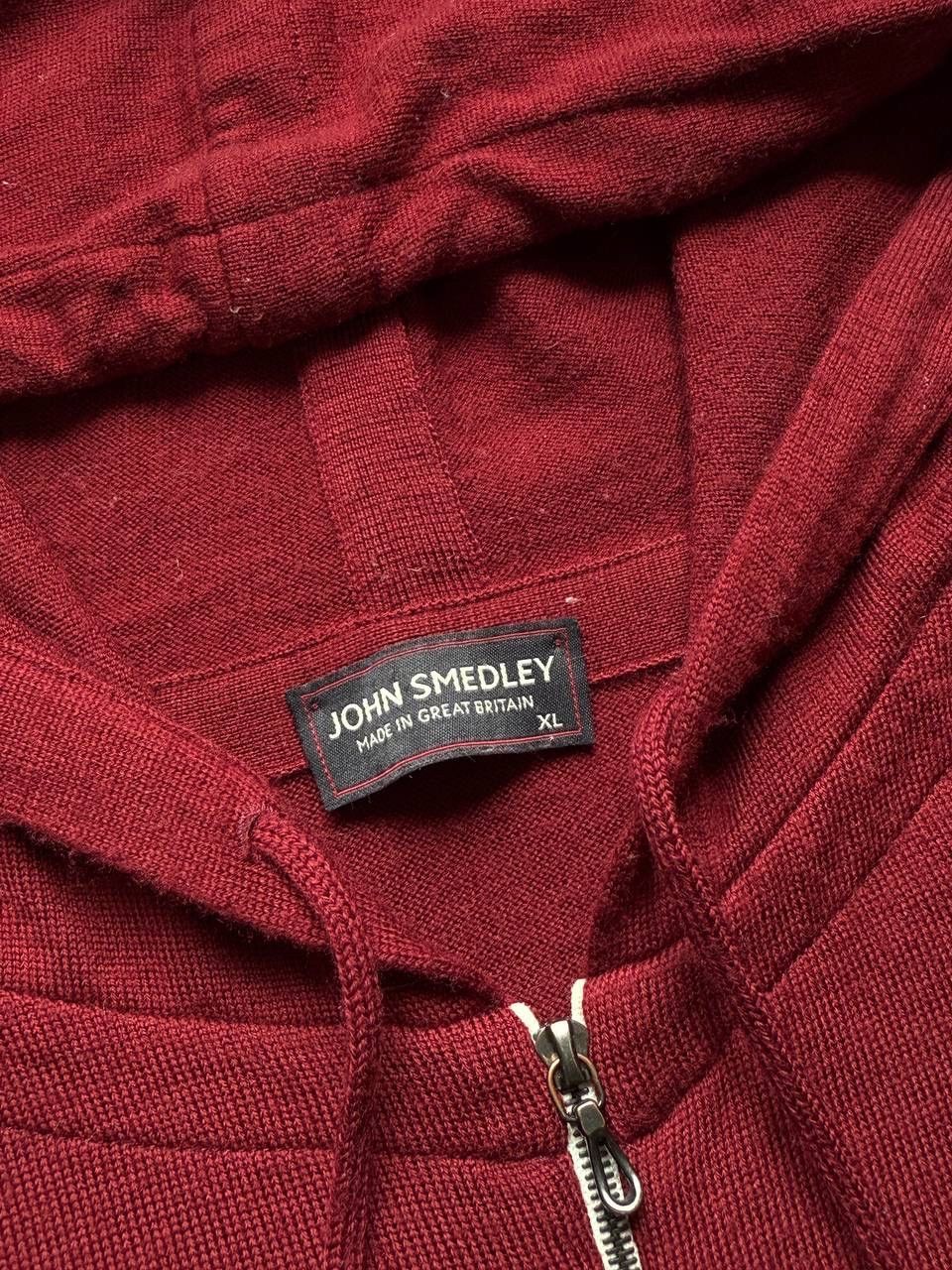John Smedley John Smedley Wool Zip Hoodie Size US XL / EU 56 / 4 - 5 Thumbnail