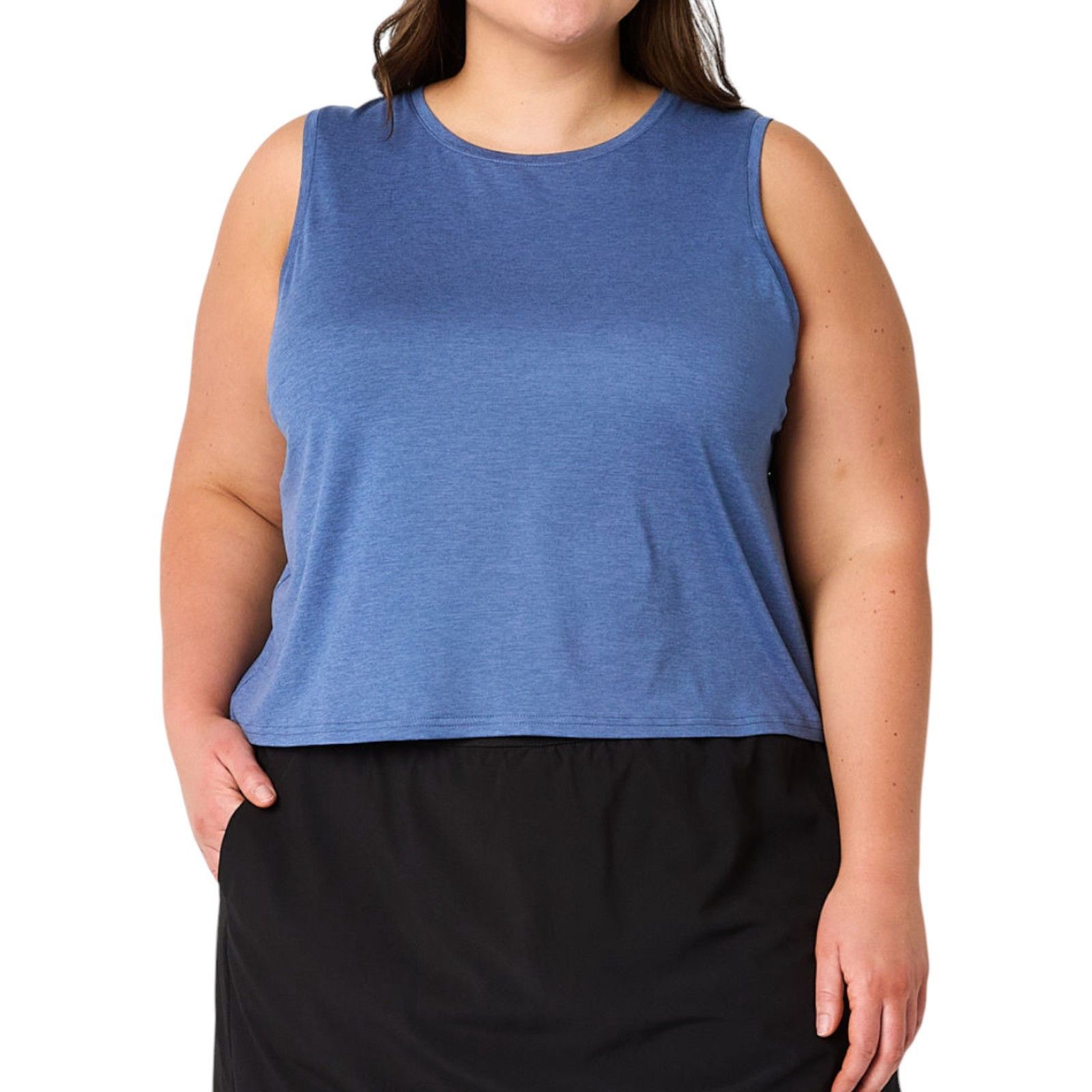 Other Xersion - Women's Everyday Crew Neck Sleeveless Tank Top - P Size XXL / US 16-18 / IT 52-54 - 3 Thumbnail