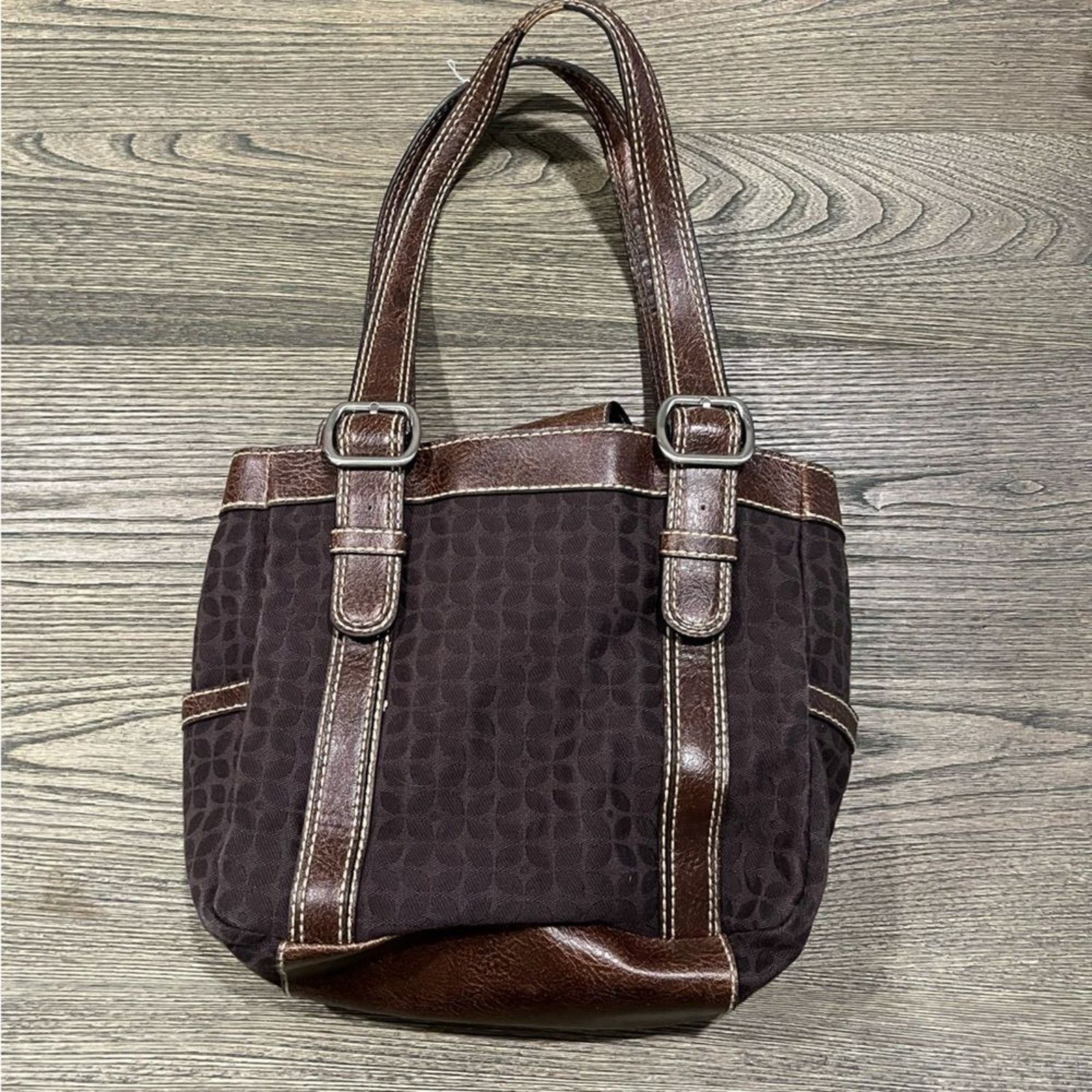 Fossil Fossil Classy Purse Patterned Shoulder Bag Adjustable StrapM Size ONE SIZE - 4 Thumbnail