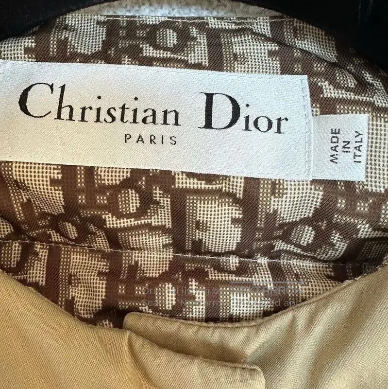 Dior Dior Khaki Cotton Women's Jacket . Size S / US 4 / IT 40 - 3 Thumbnail