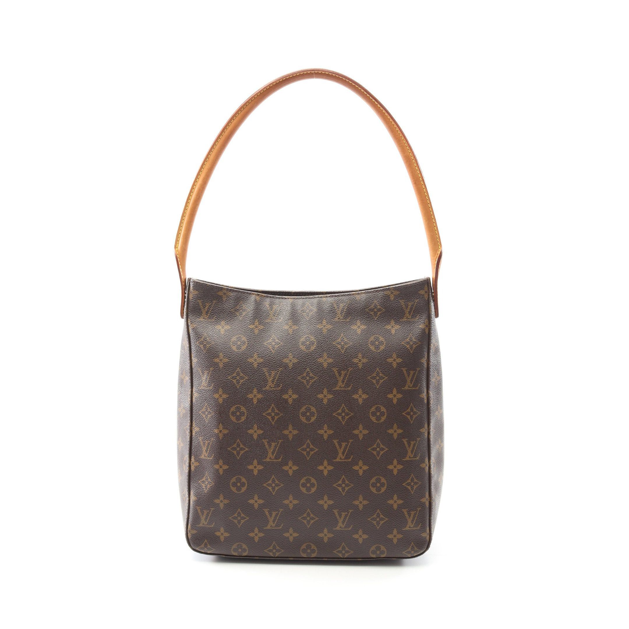Louis Vuitton Louis Vuitton Looping Gm Monogram Shoulder Bag Leather Brown Size ONE SIZE - 1 Thumbnail