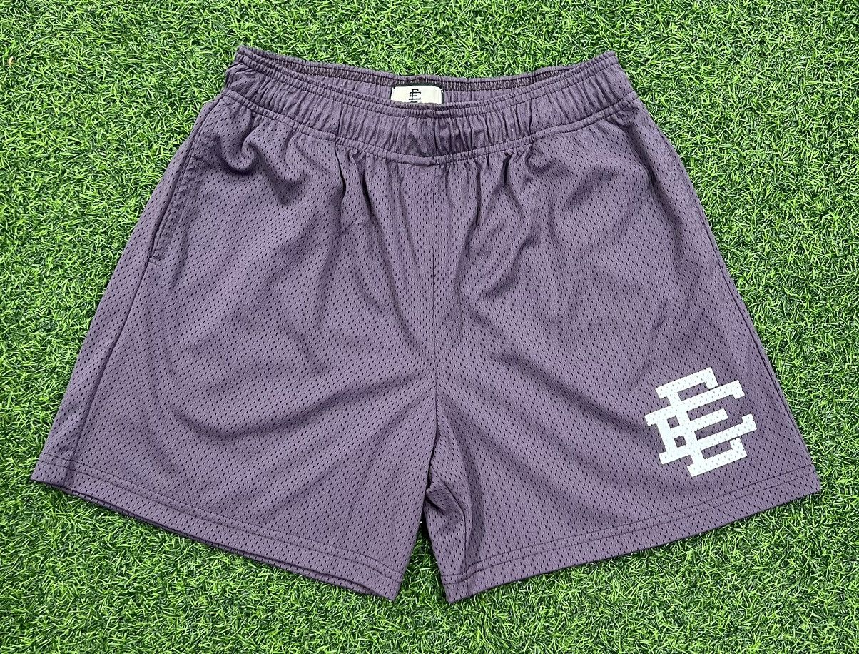 image of Eric Emanuel Grape Shorts, Men's (Size 32)
