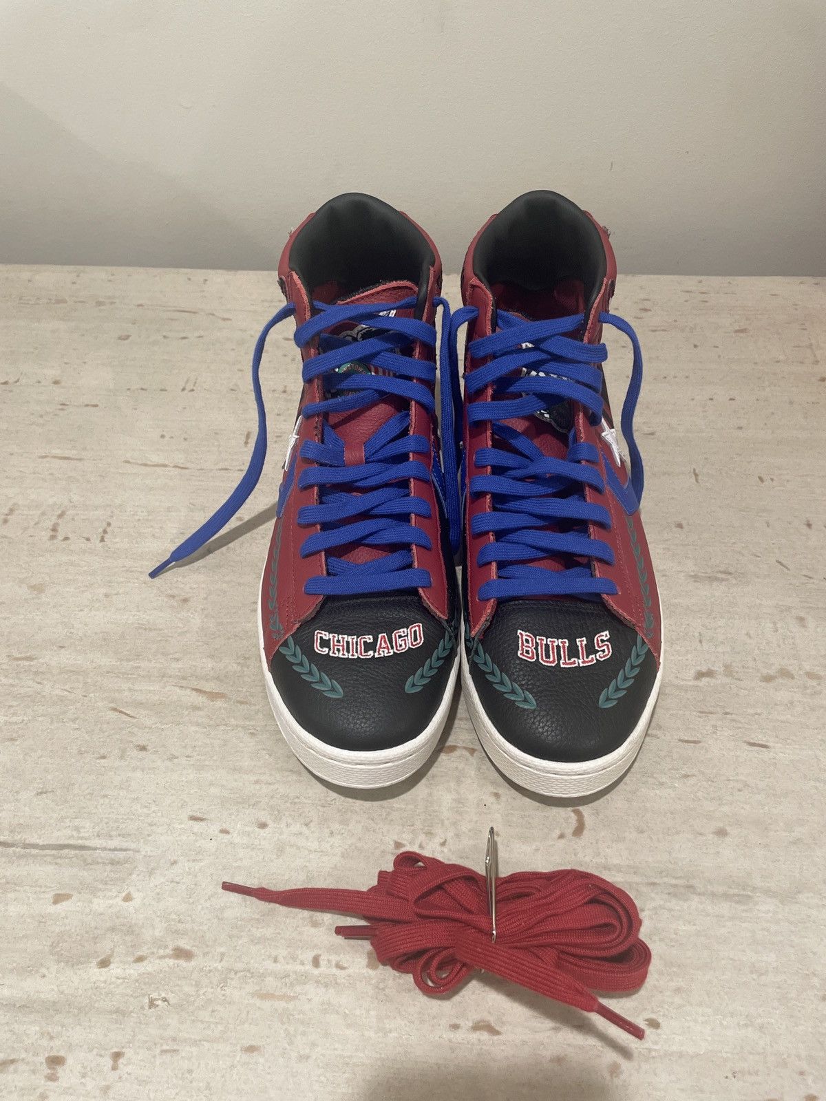 Converse Converse x Chinatown Market x Chicago Bulls Size US 9.5 / EU 42-43 - 4 Thumbnail