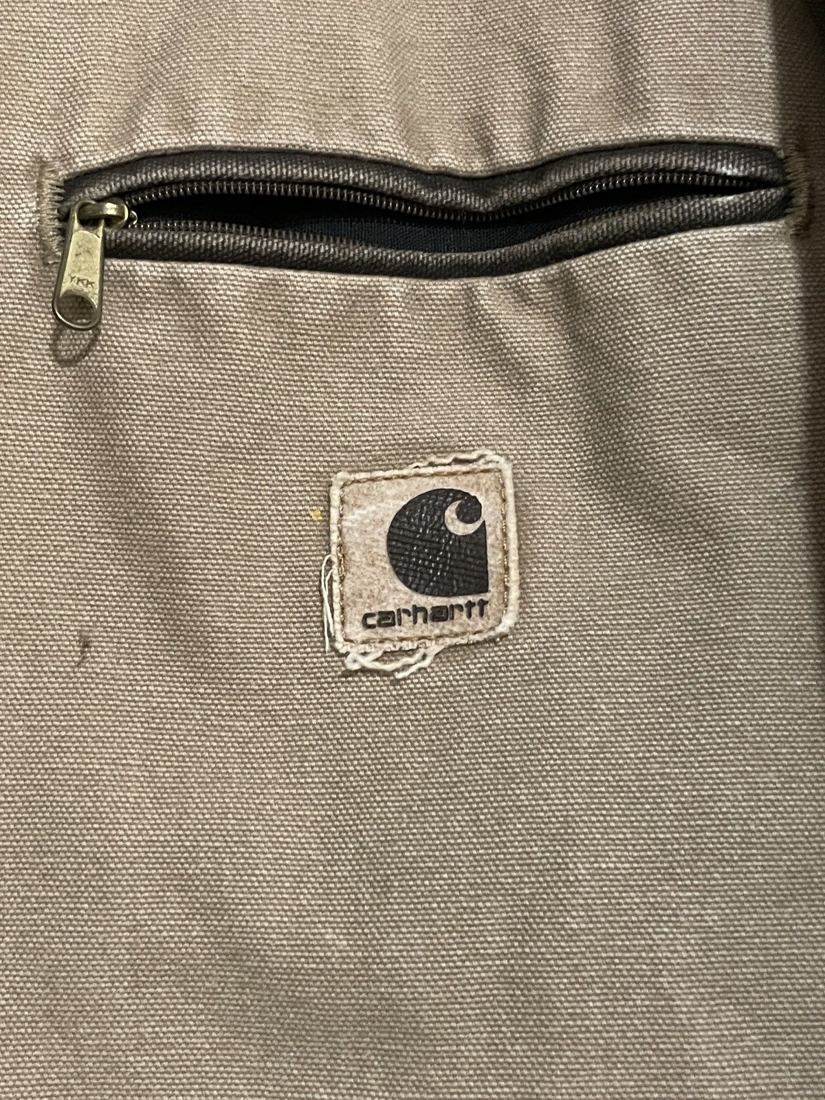 Carhartt Carhartt Detroit Jacket J97 Saddle SDL Vintage Size L Size US L / EU 52-54 / 3 - 3 Thumbnail