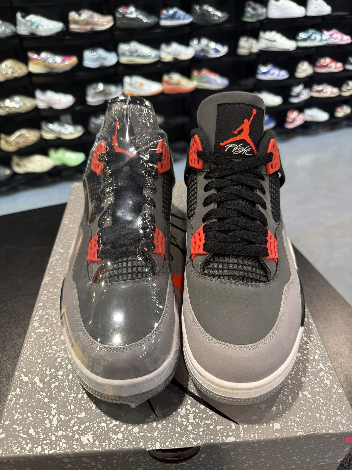Jordan Brand Jordan 4 Infrared Size-12 Brand New Quick Ship OG All Size US 12 / EU 45 - 6 Thumbnail