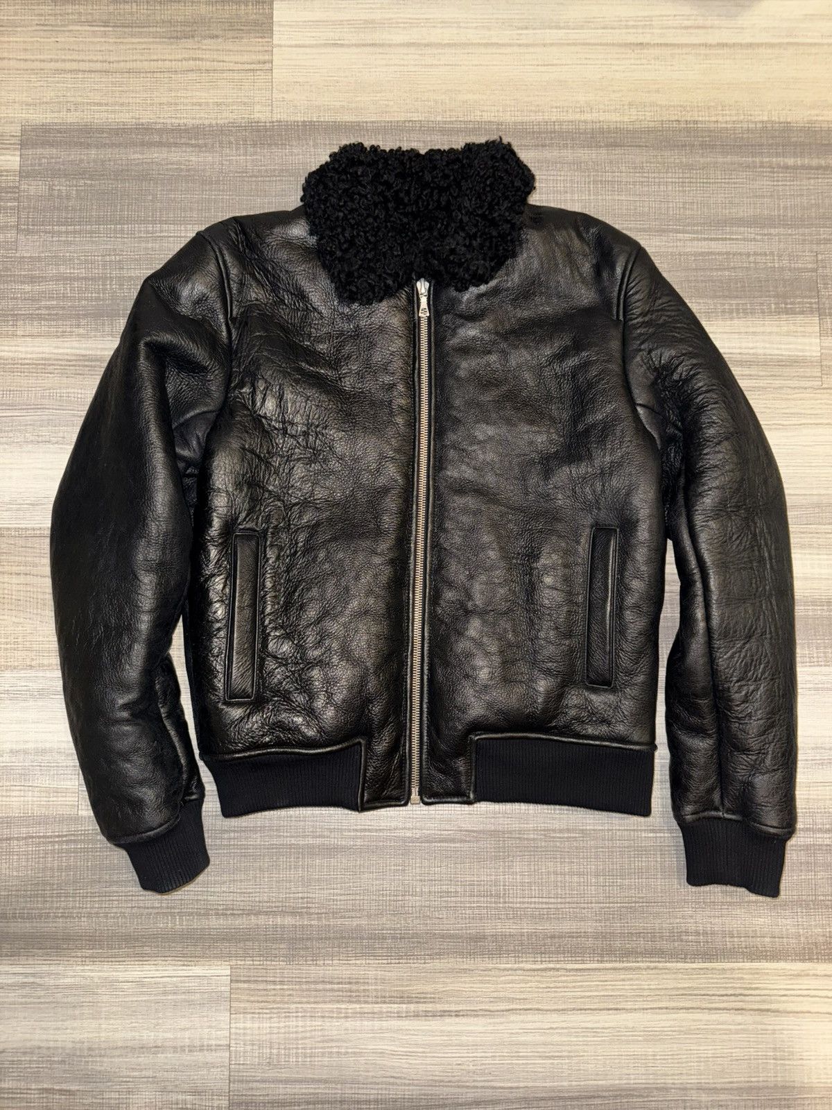 John Elliott Leather Bomber XSサイズ