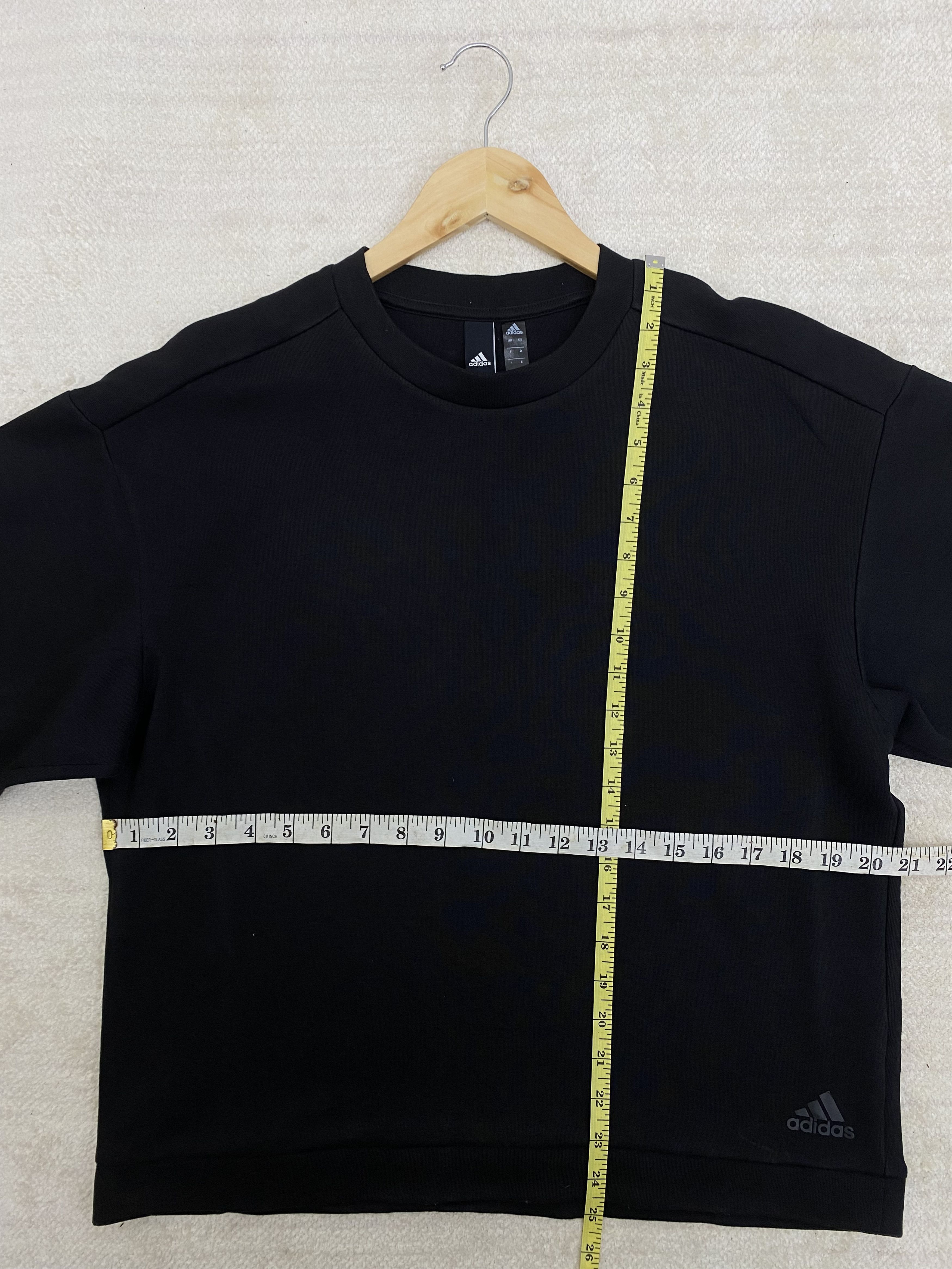 Adidas Black Sweatshirt Sweater Size US M / EU 48-50 / 2 - 7 Thumbnail