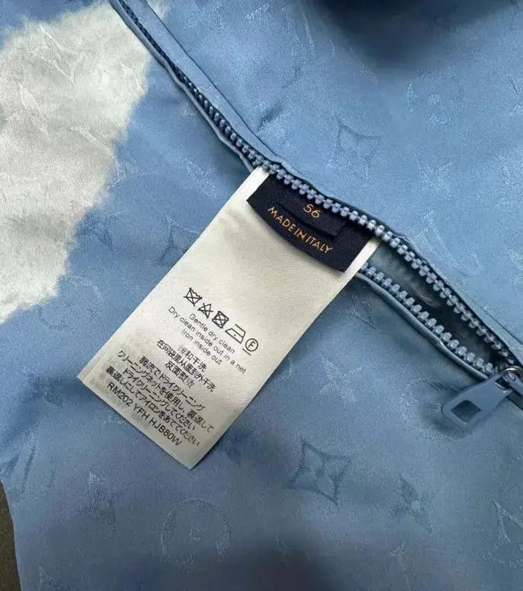 Louis Vuitton Sz 56 Louis Vuitton by Virgil Cloud Logo Print Jacket-2507 Size US XL / EU 56 / 4 - 5 Thumbnail