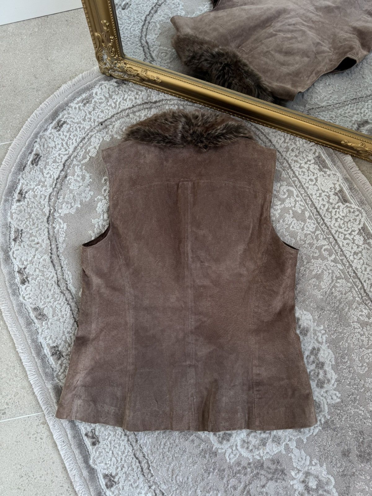 If Six Was Nine Vintage Vest-Jacket Fur/Leather Rick Owens LGB Style Size XL / US 12-14 / IT 48-50 - 7 Thumbnail