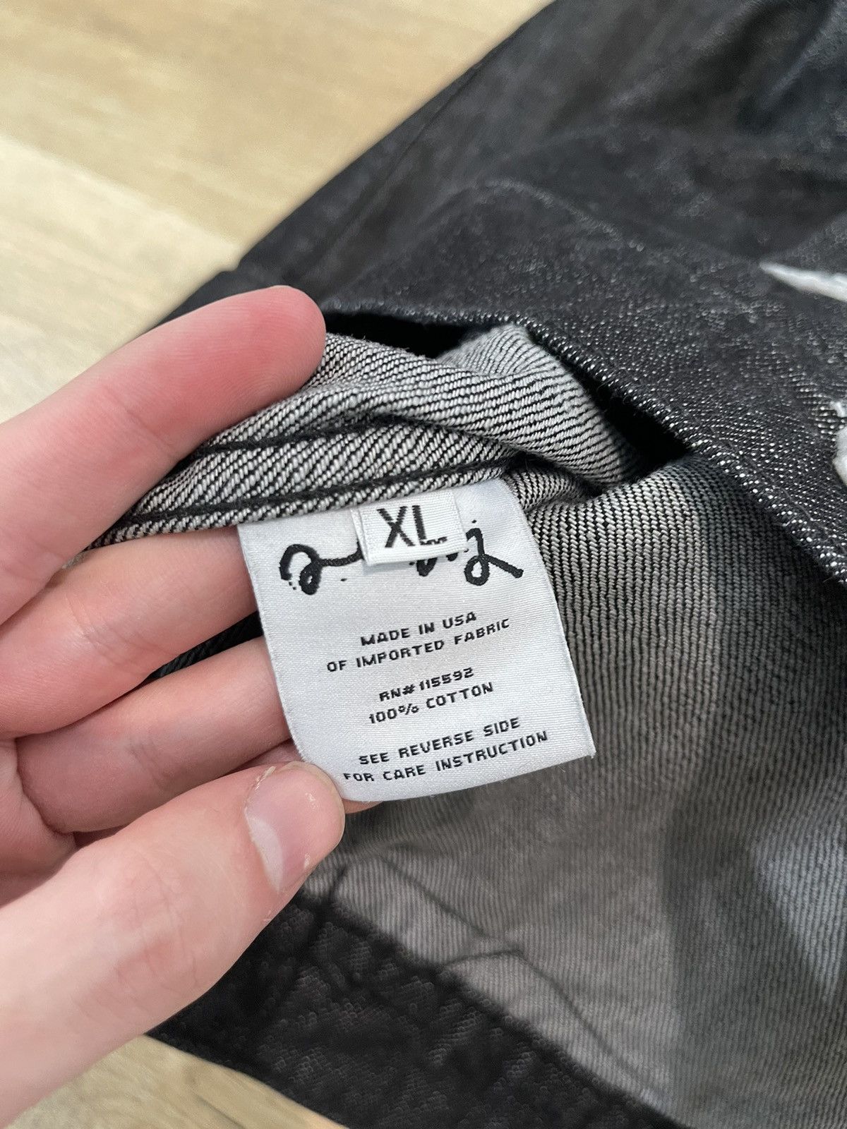 Asspizza Asspizza Denim Jacket Size US XL / EU 56 / 4 - 4 Thumbnail