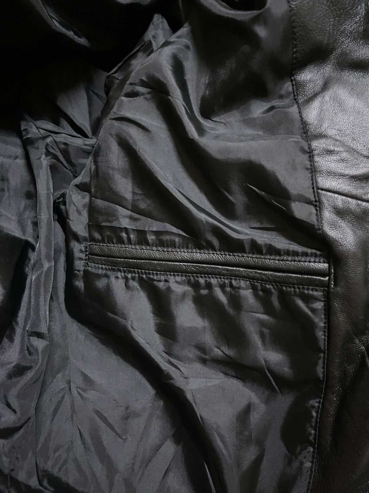 JACKROSE Jackrose Puffer Leather Jacket Attach Fur Hoodie Size US L / EU 52-54 / 3 - 18 Thumbnail