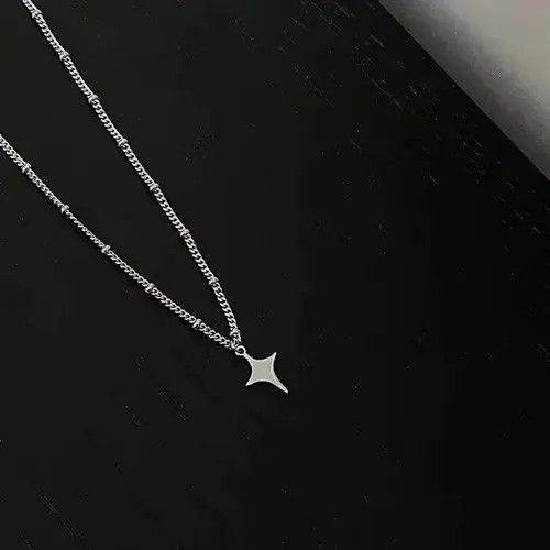 Jewelry × Vintage Simple Trendy Star Hollow Choker Necklace Size ONE SIZE - 3 Thumbnail