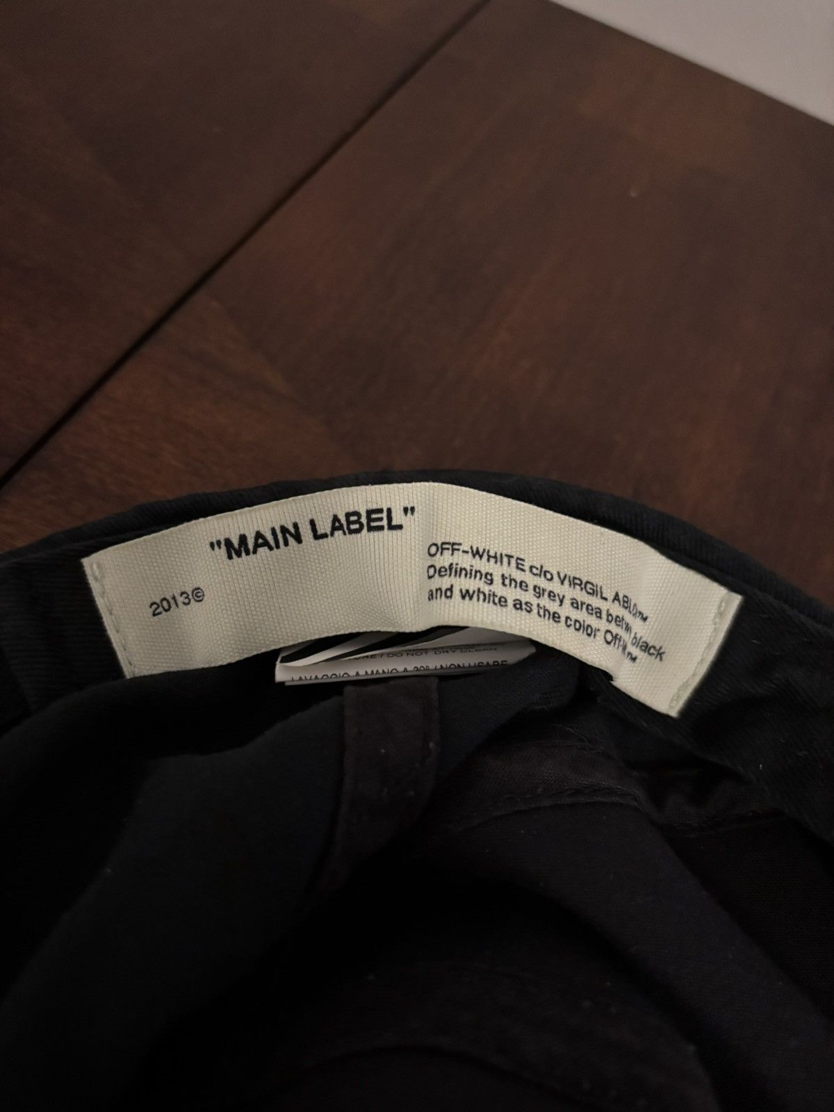 Off-White Off-White Industrial Y013 Black Hat Size ONE SIZE - 9 Thumbnail