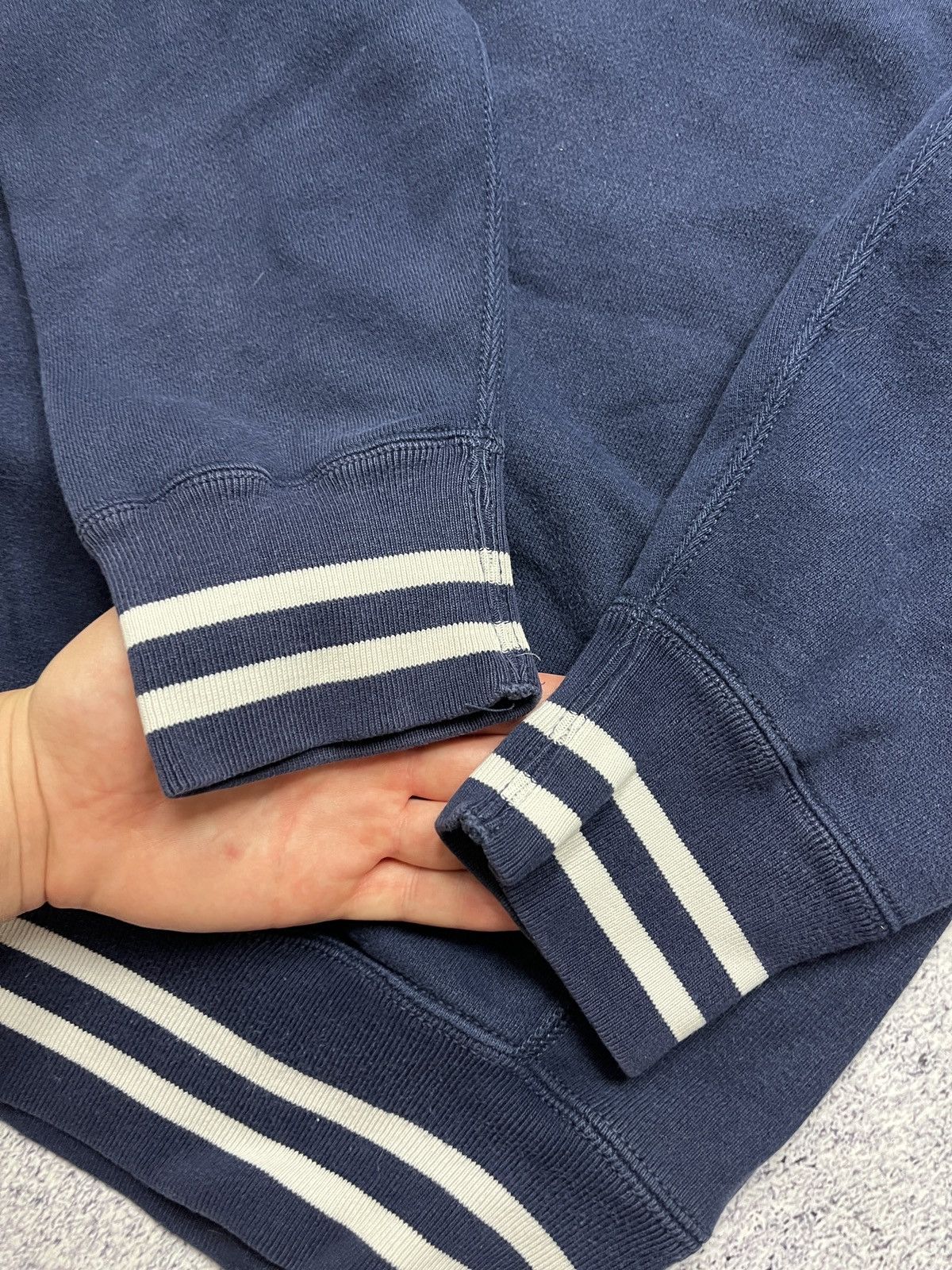 Polo Ralph Lauren 💥 Vintage Polo Ralph Lauren Pwing Stadium Sweater Halfzip Size US M / EU 48-50 / 2 - 6 Thumbnail