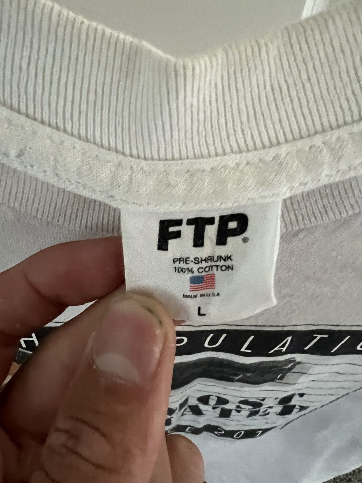 Fuck The Population FTP 1911 Tee Size US L / EU 52-54 / 3 - 2 Thumbnail