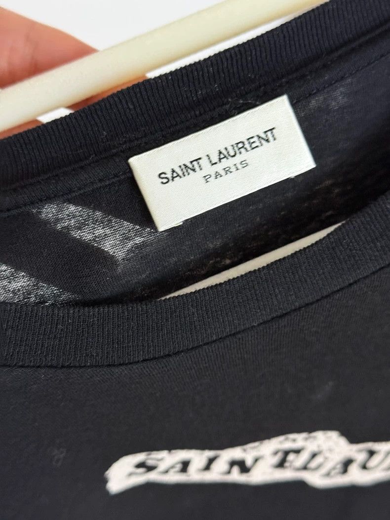 Saint Laurent Paris saint laurent paris20 'Rock Band Printed Tee Short Sleeve 2 Size US XL / EU 56 / 4 - 3 Thumbnail