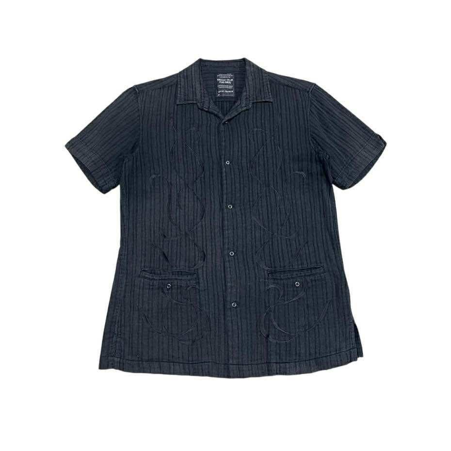 If Six Was Nine 🔥SickY2K Nicole Club For Men Tribal Shirt Ss Goth Punk Size US M / EU 48-50 / 2 - 1 Thumbnail