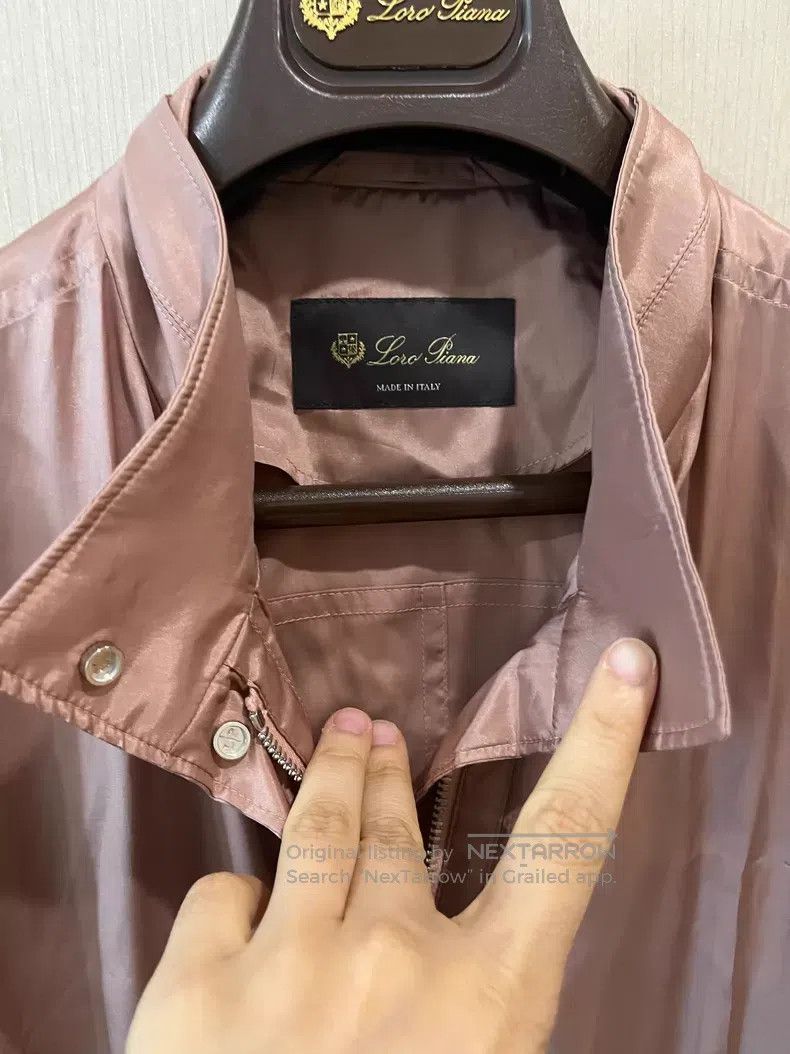 Loro Piana Loro Piana Silk Long Windbreaker Coat Size S / US 4 / IT 40 - 3 Thumbnail