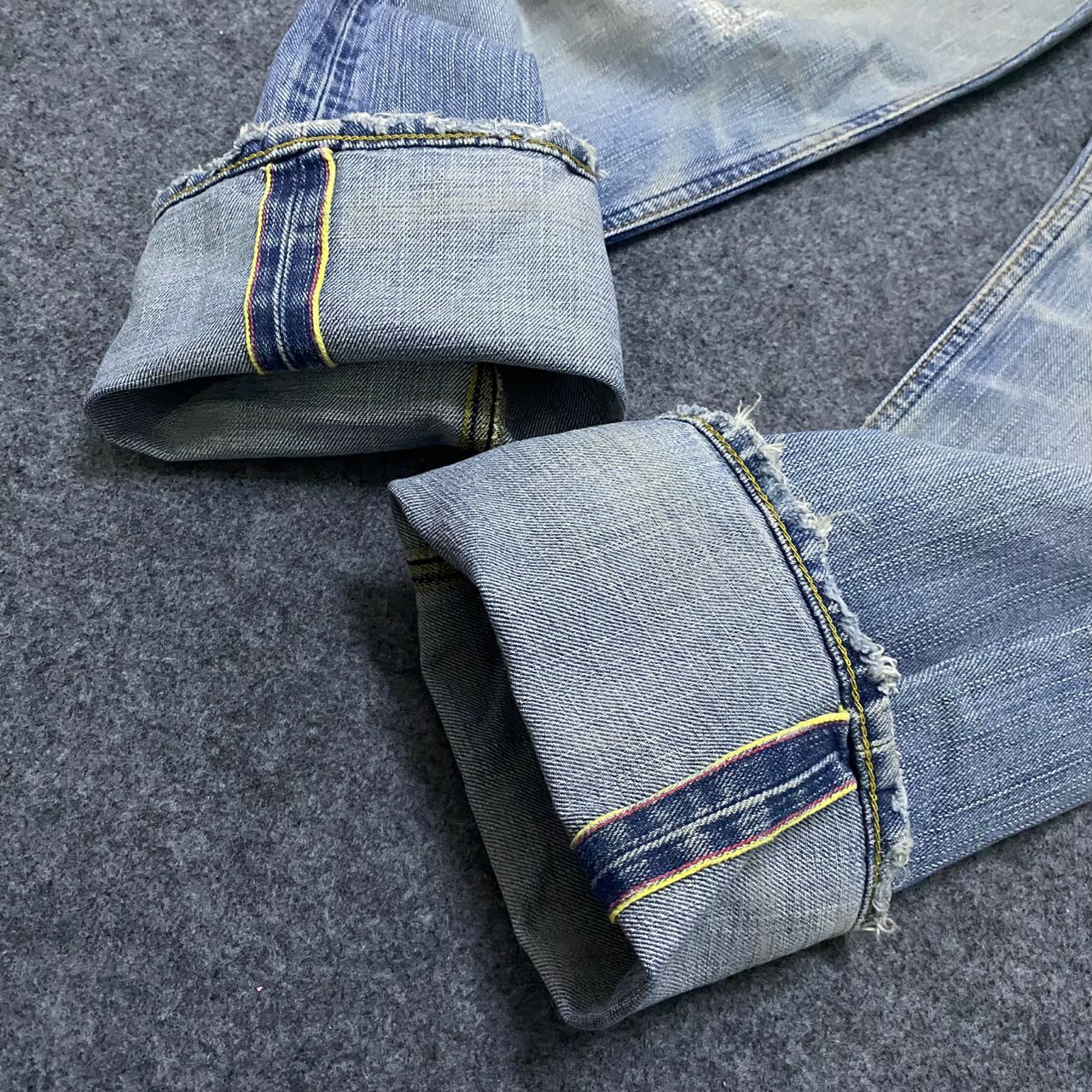 If Six Was Nine 💥Best offer💥Vintage Lee Cowboy Selvegde Distressed Denim Size US 30 / EU 46 - 12 Thumbnail