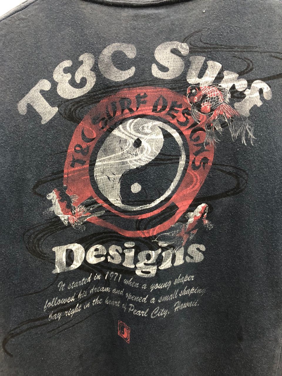 Vintage Vintage T&C Surf Design t shirt gold fish sukajan Size US M / EU 48-50 / 2 - 3 Thumbnail
