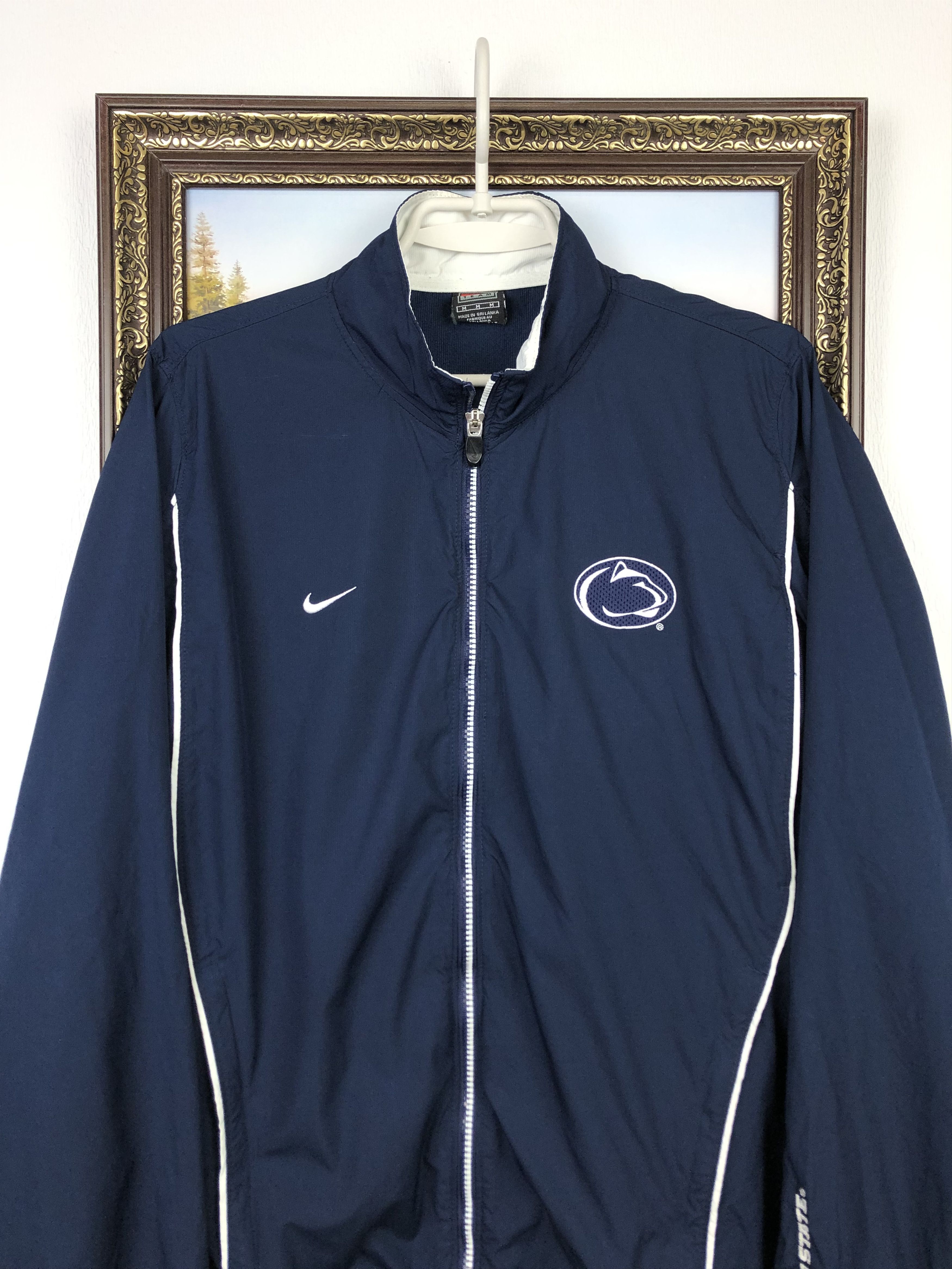 Nike Vintage Nike Penn State Nittany Lions NCAA Jacket Track Top Size US M / EU 48-50 / 2 - 2 Thumbnail