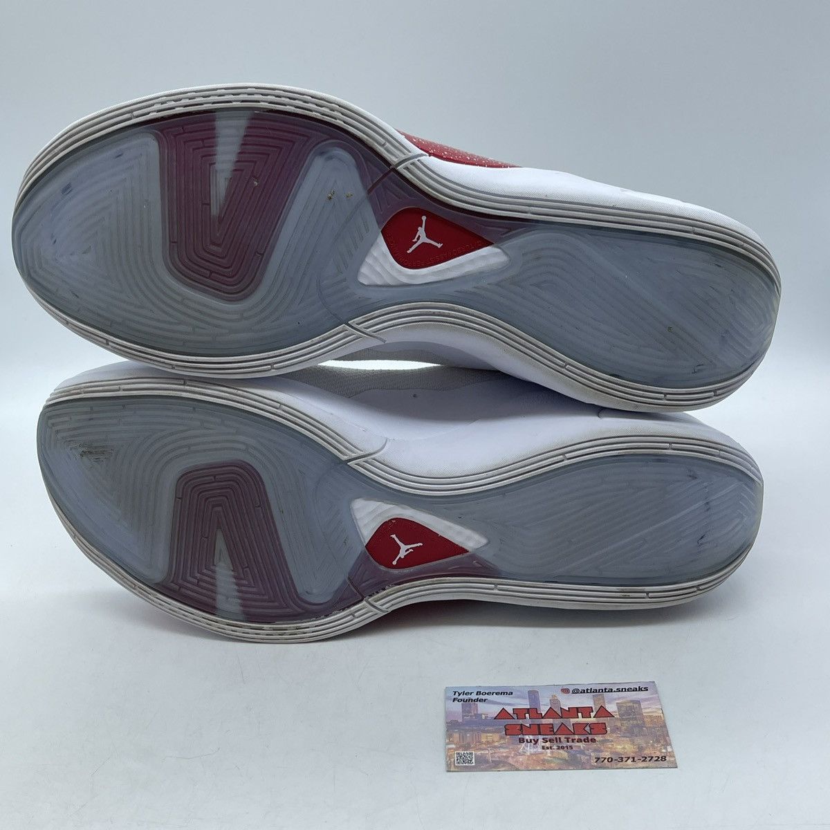 Jordan Brand Jordan Luka 1 white fire red Size US 13 / EU 46 - 7 Thumbnail