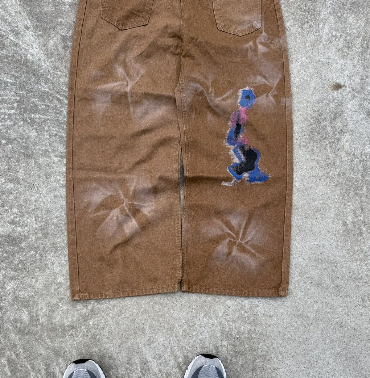 Other Vintage Y2K avantgarde streetwear buggy wide oversized jeans Size US 32 / EU 48 - 4 Thumbnail