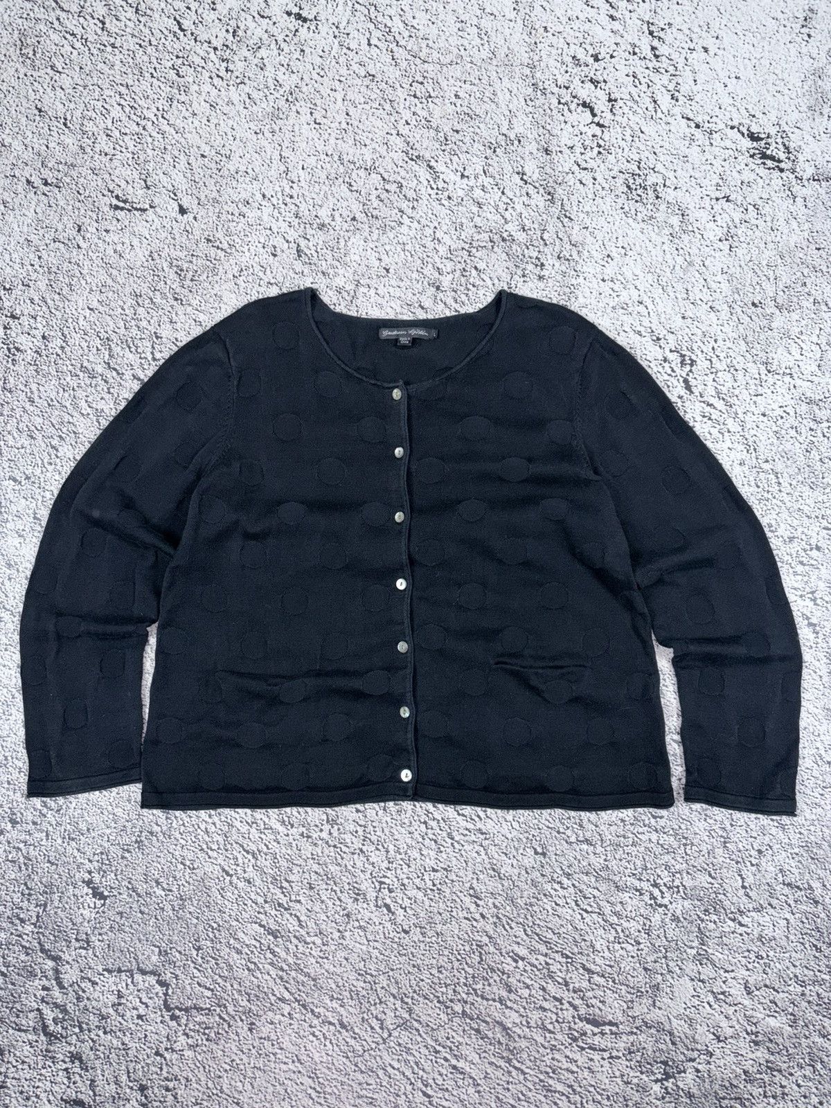 Gudrun Sjoden Gudrun Sjoden Cardigan Avant Garde Sweater Size L Size L / US 10 / IT 46 - 2 Thumbnail