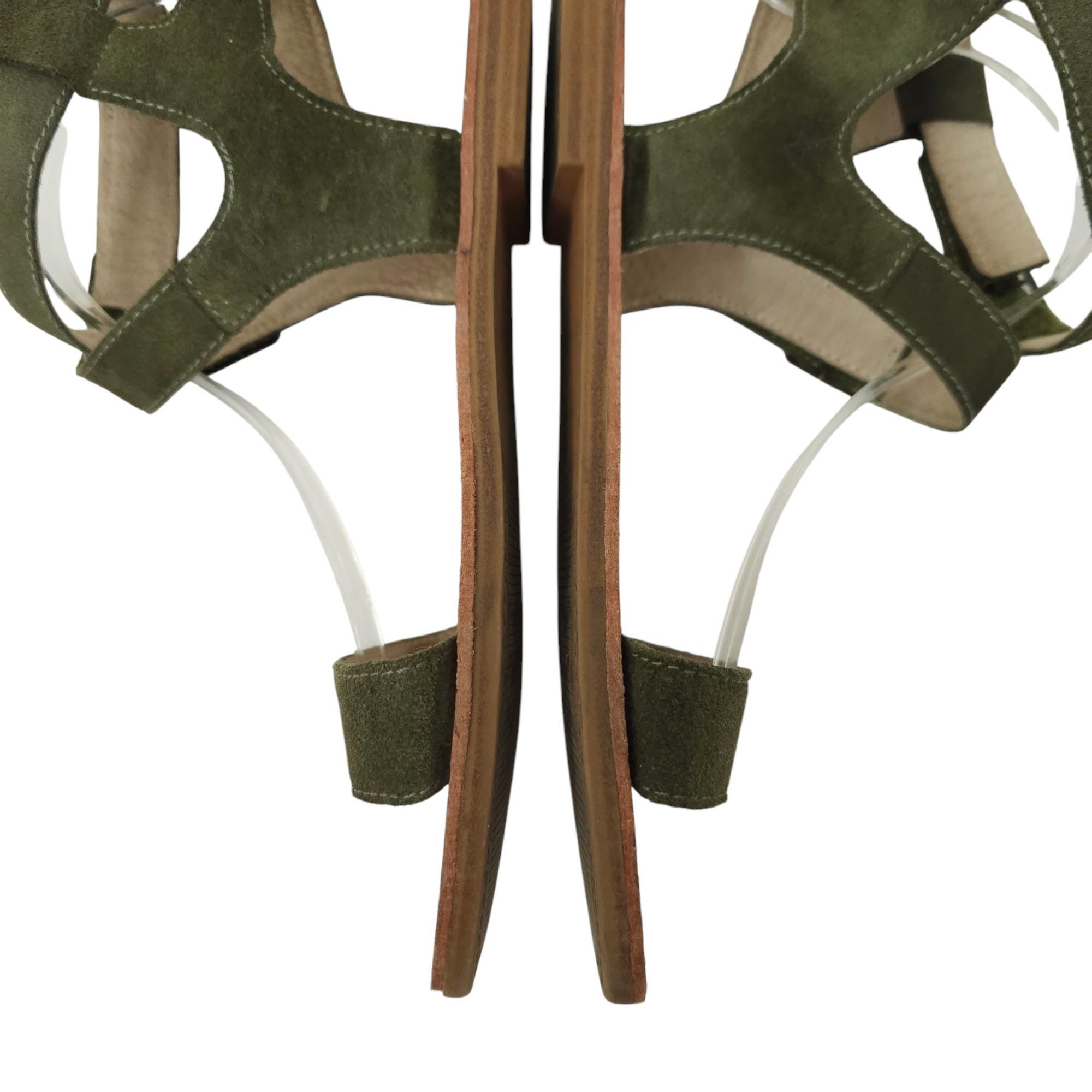 Other Boutique Corkys Allison Sandals Suede Womens Size 9 Green Size US 9 / IT 39 - 12 Thumbnail