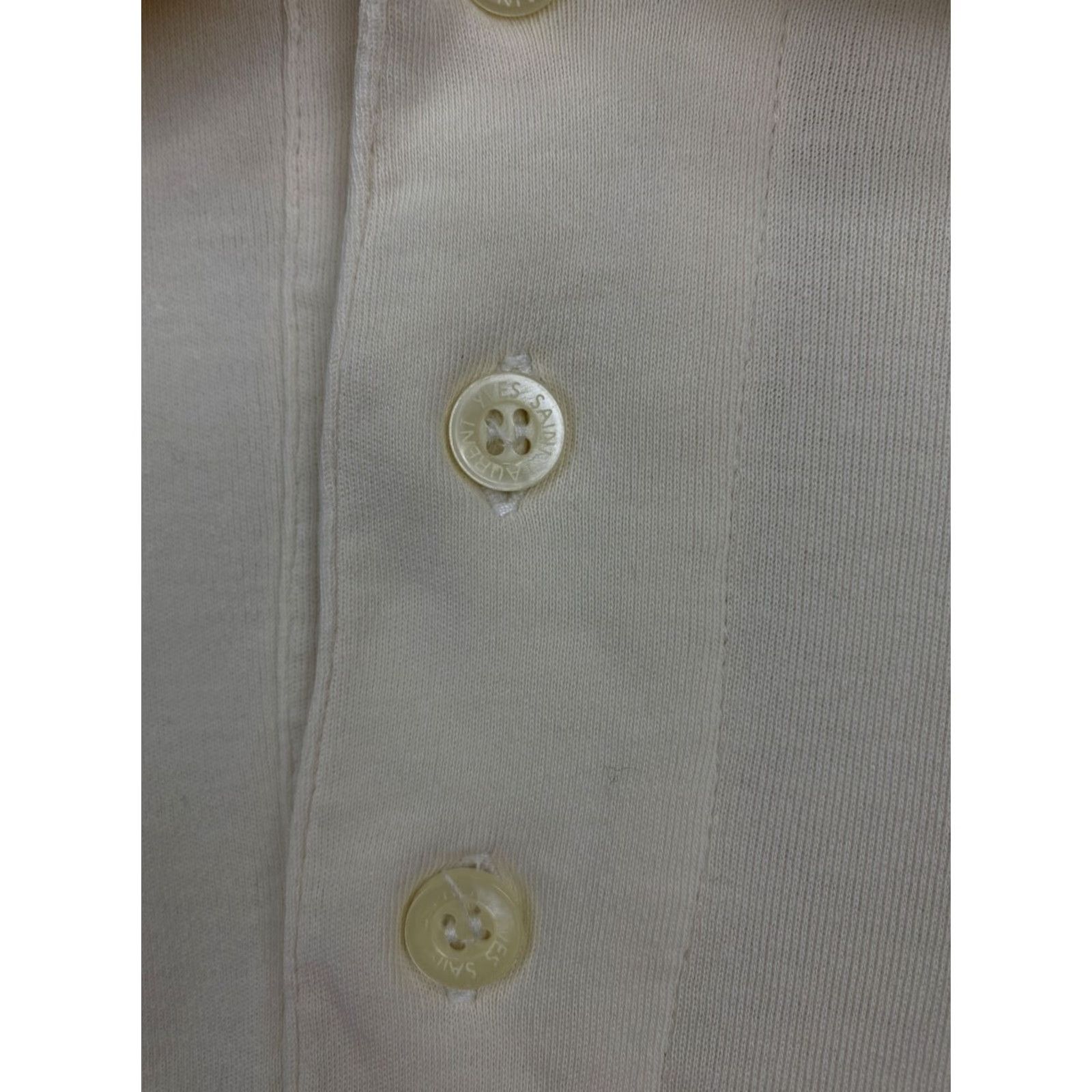 Yves Saint Laurent VINTAGE Yves Saint Laurent Pour Homme Polo T-Shirt XL Beige Mens 90s 90s YSL Polo T-Shirt Beige XL Men Polo 90s beige Size US XL / EU 56 / 4 - 6 Thumbnail