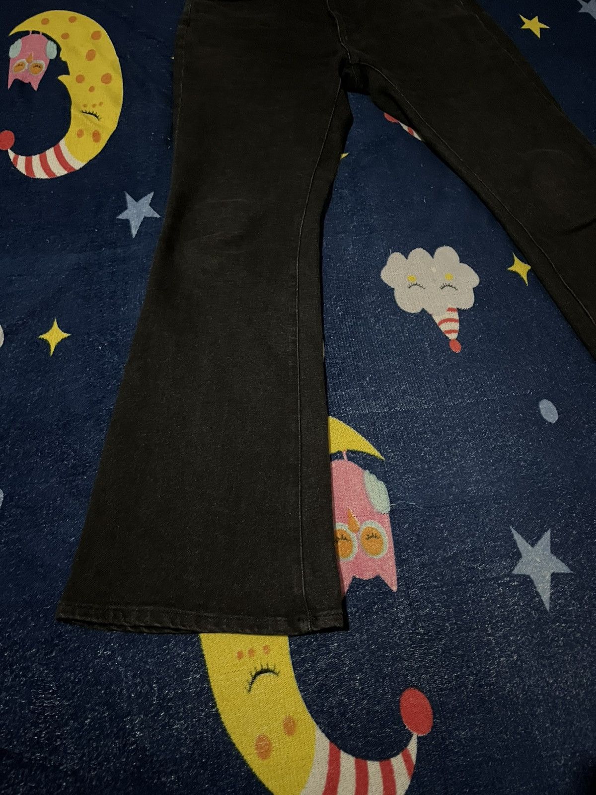 Japanese Brand LILL Skinny Flare Denim Jeans Size US 30 / EU 46 - 3 Thumbnail