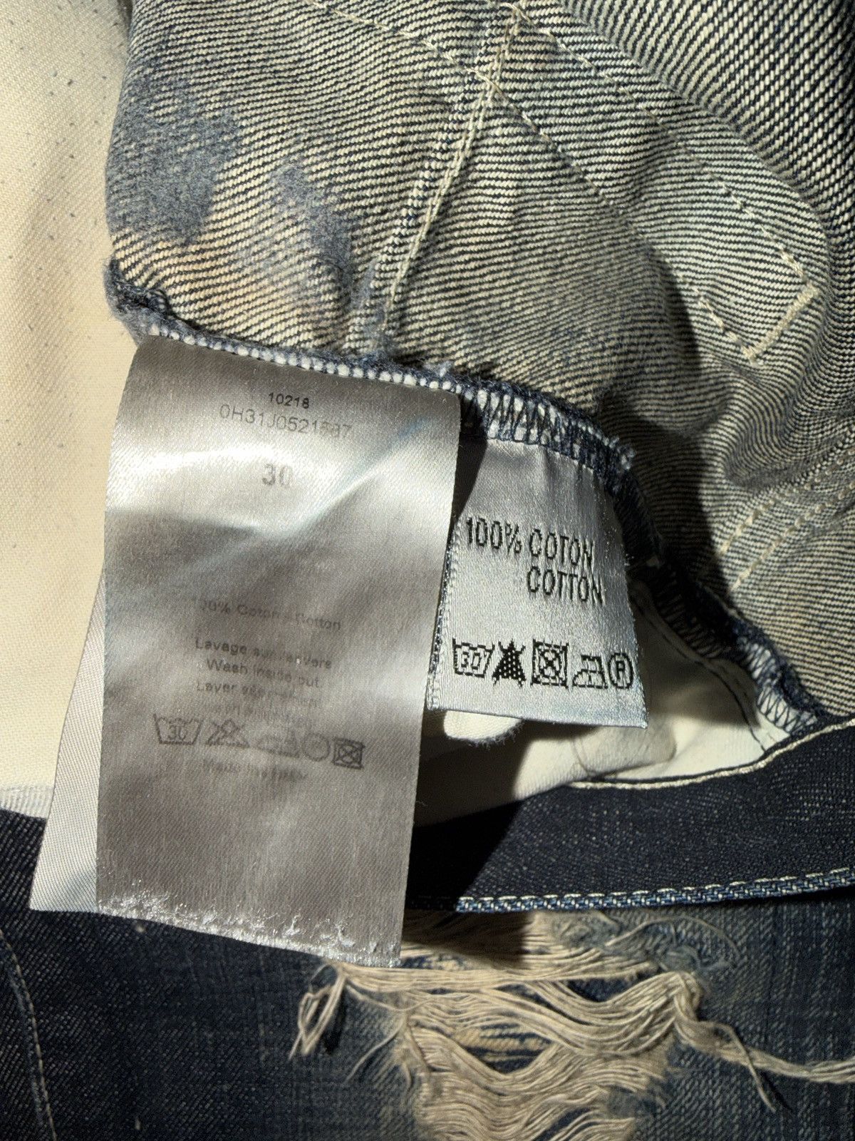 Dior Dior Kris Van Assche 09 denim Size US 30 / EU 46 - 5 Thumbnail
