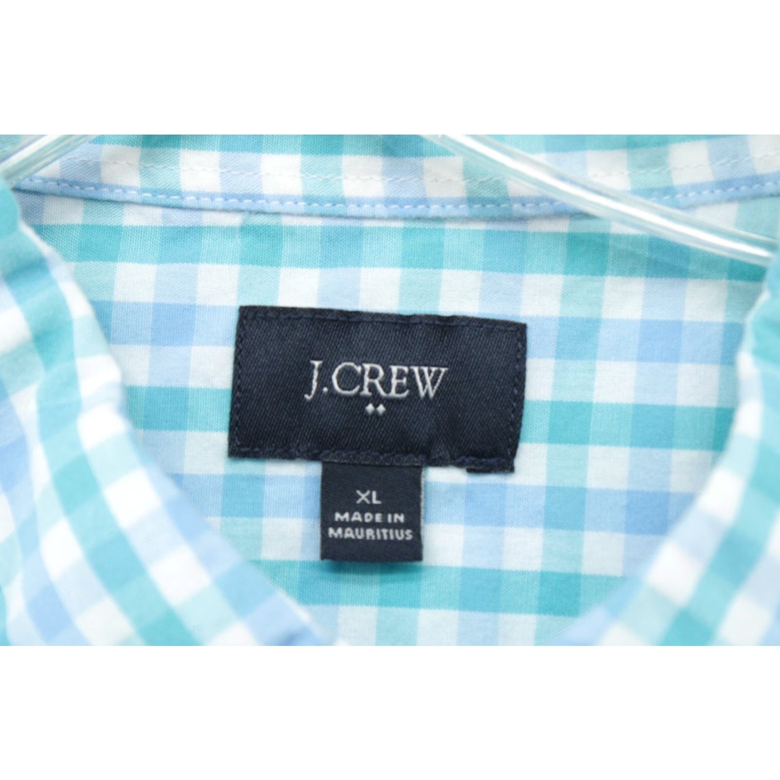 J.Crew J. Crew Shirt Men’s XL Blue Gingham Check Button-Down Long Sleeve Casual Summer Size US XL / EU 56 / 4 - 6 Thumbnail
