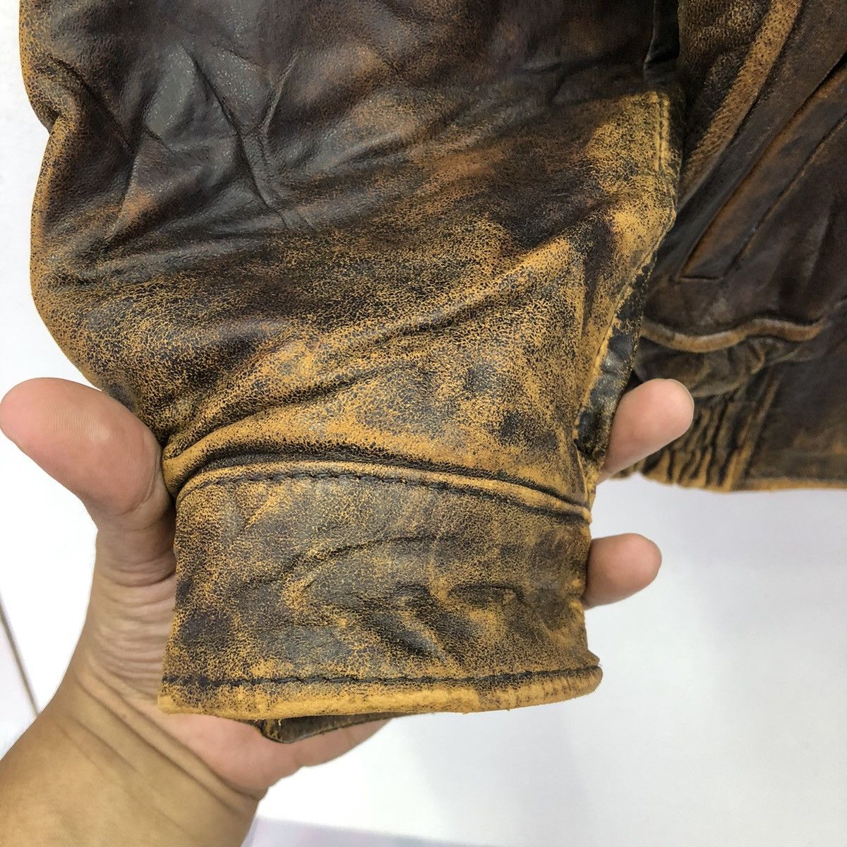 Japanese Brand Vintage Sub Urban Tokyo Sheepskin Leather Jacket Size US M / EU 48-50 / 2 - 11 Thumbnail