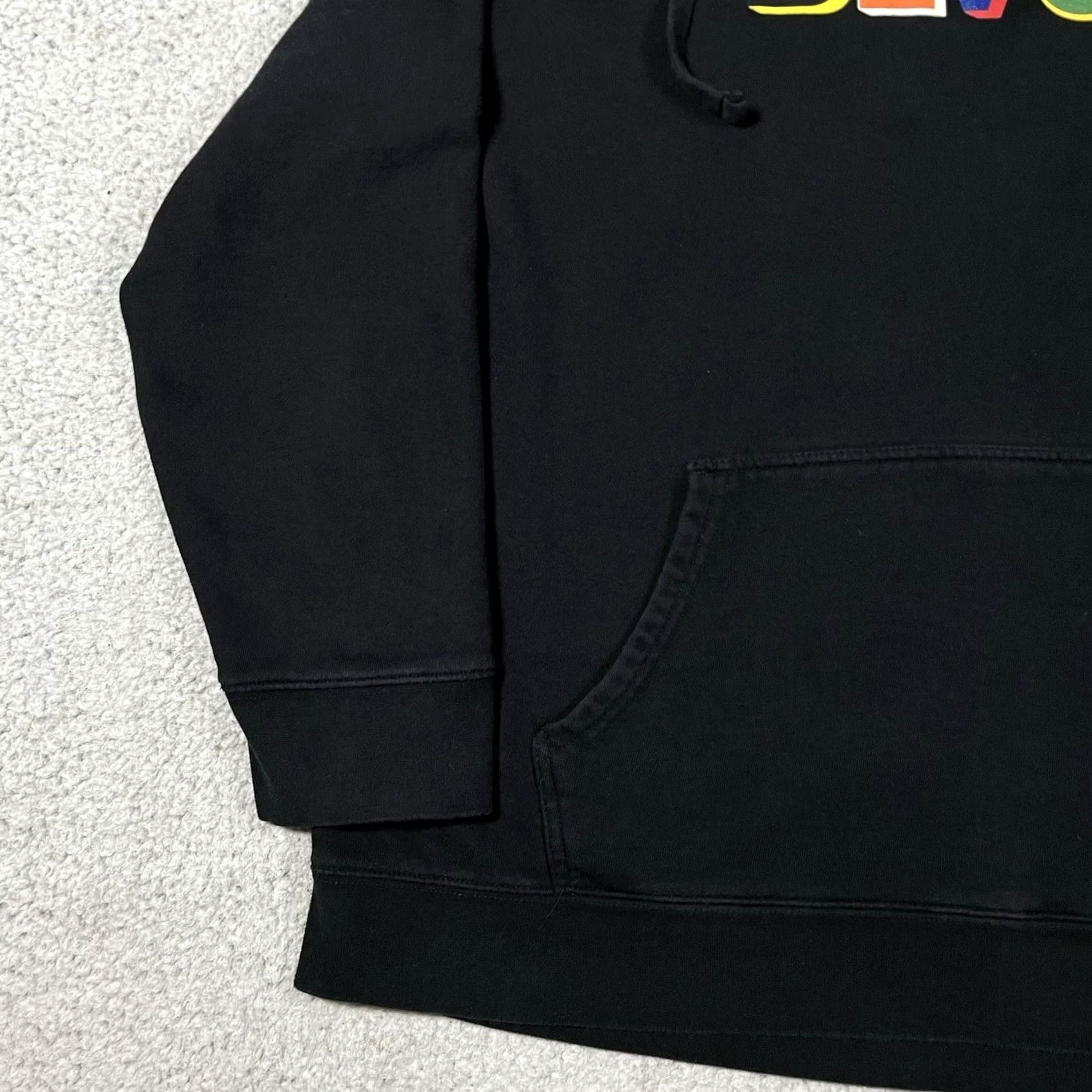 Black Scale Black Scale Hoodie Mens 2XL Black Graphic Sweatshirt Grunge Goth Asap Mob Rocky Pullover Hooded Pockets Logo Cotton Polyester Fleece Street Mens Size US XXL / EU 58 / 5 - 5 Thumbnail