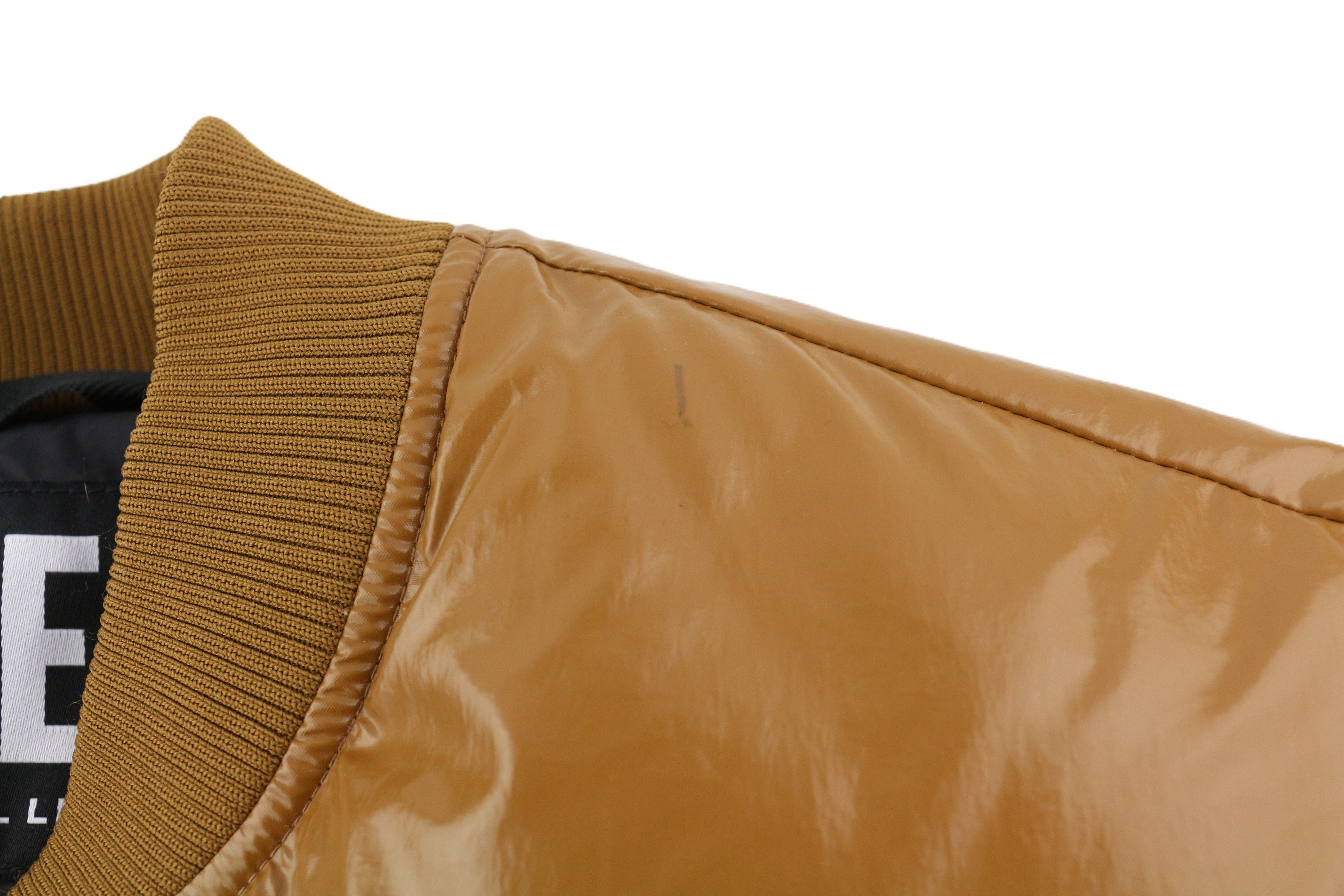 Diesel W-STEN L Brown Duck Down Quilted Zip Jacket 40013 Size US L / EU 52-54 / 3 - 17 Thumbnail