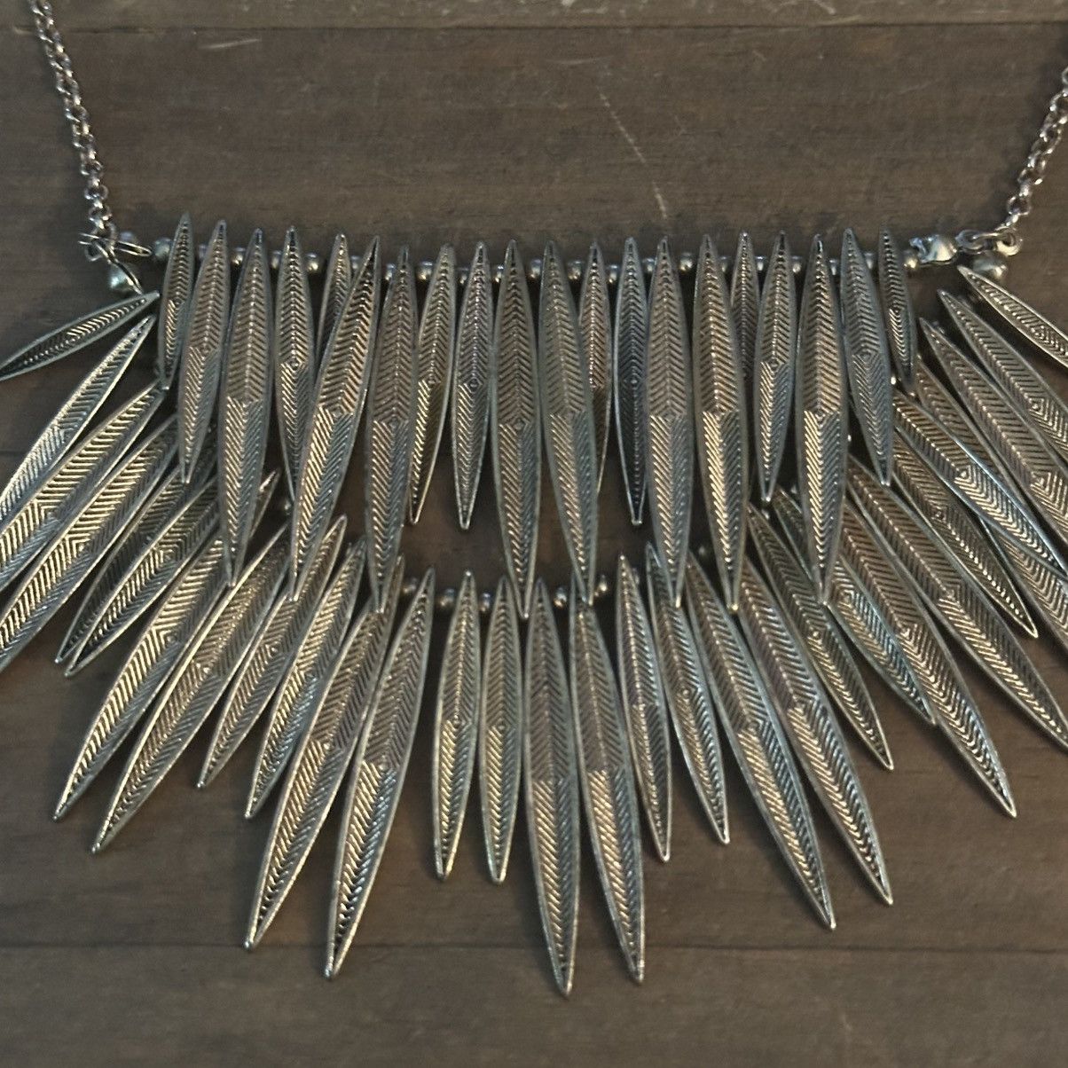 Other Gold tone tribal spike bib necklace Size ONE SIZE - 4 Thumbnail