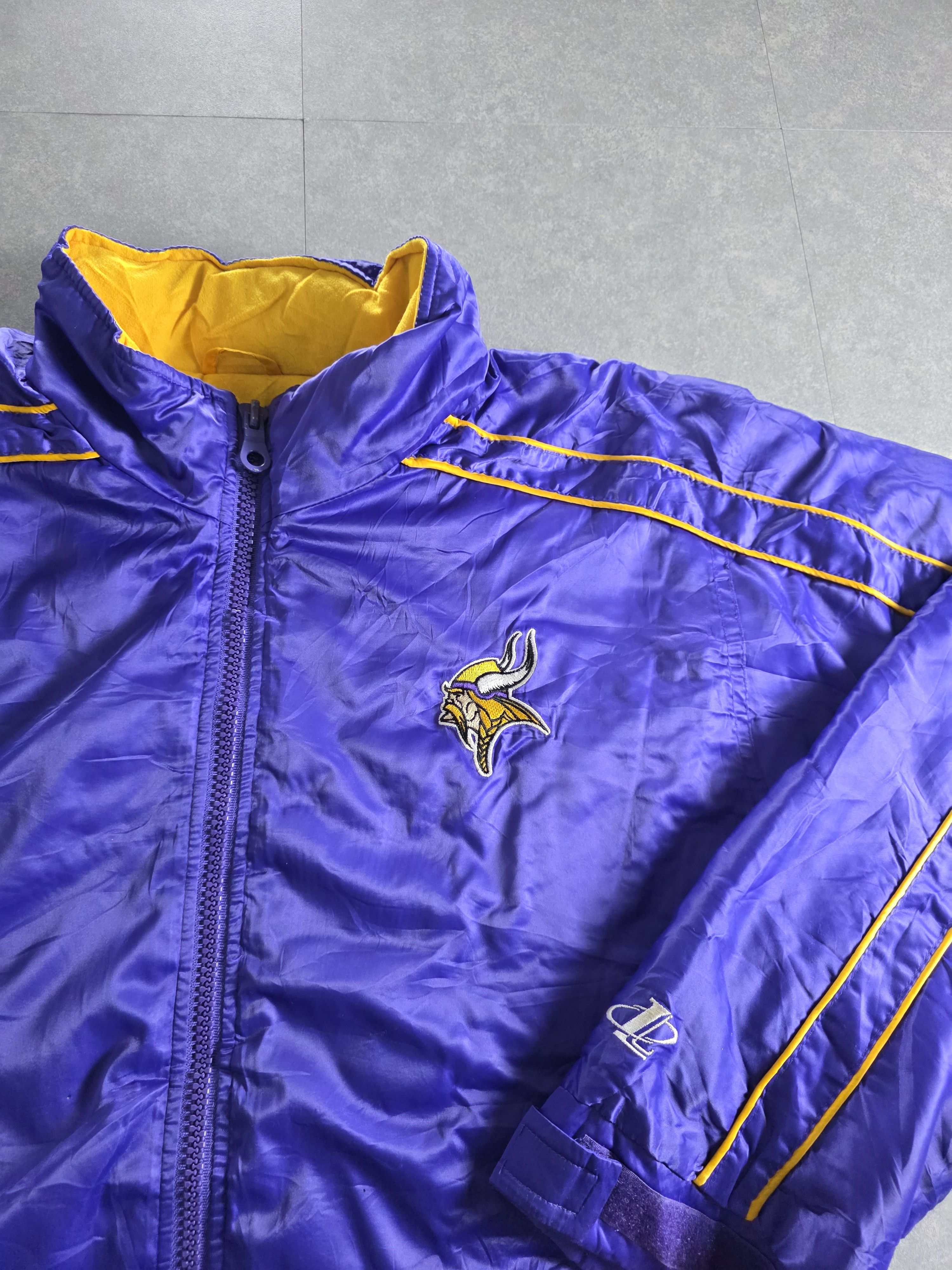 Logo Athletic Vintage Minnesota Vikings NFL Jacket Logo Athletic 90s Size US M / EU 48-50 / 2 - 4 Thumbnail