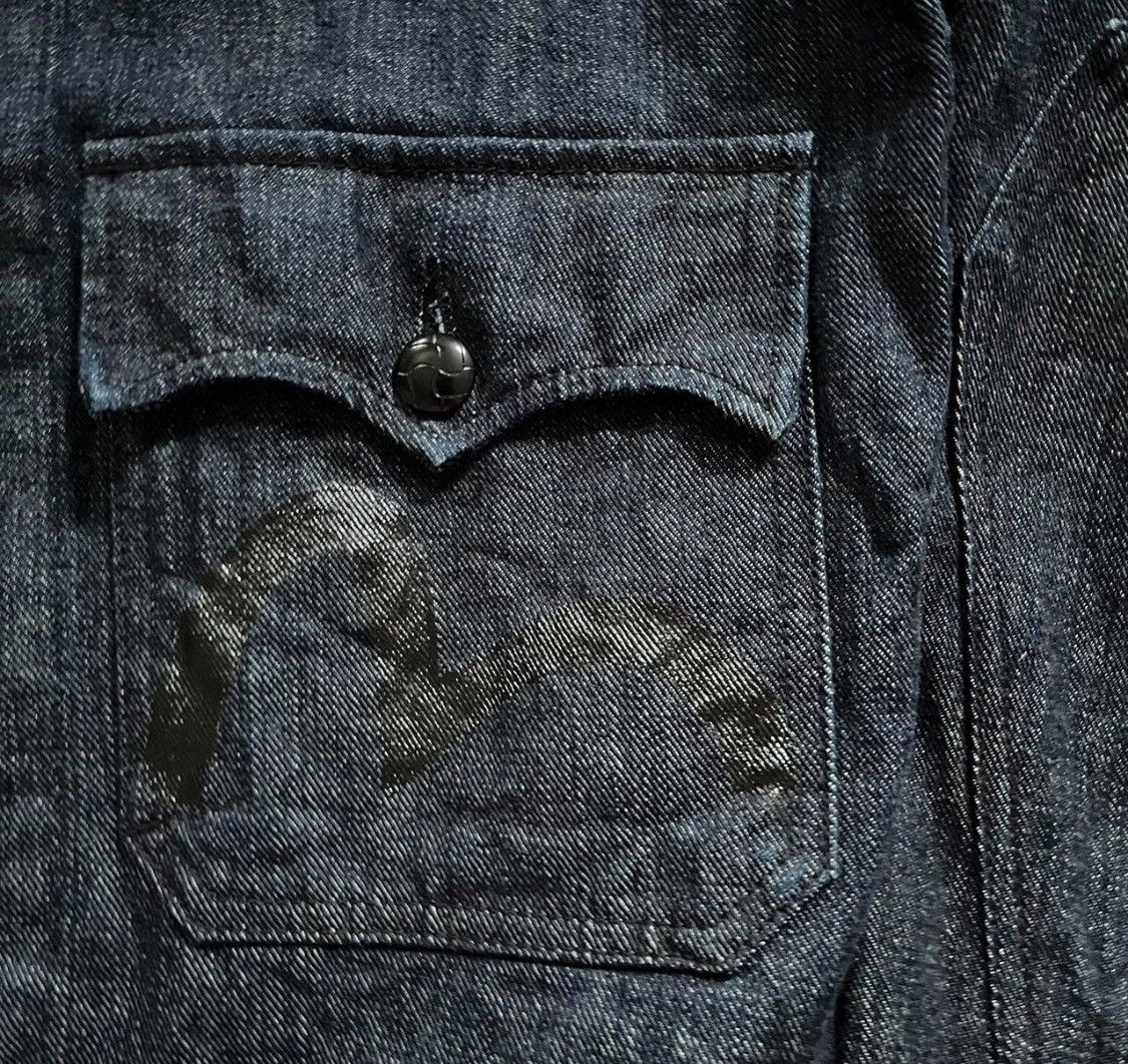 Evisu EVISU black denim jacket Size US M / EU 48-50 / 2 - 3 Thumbnail
