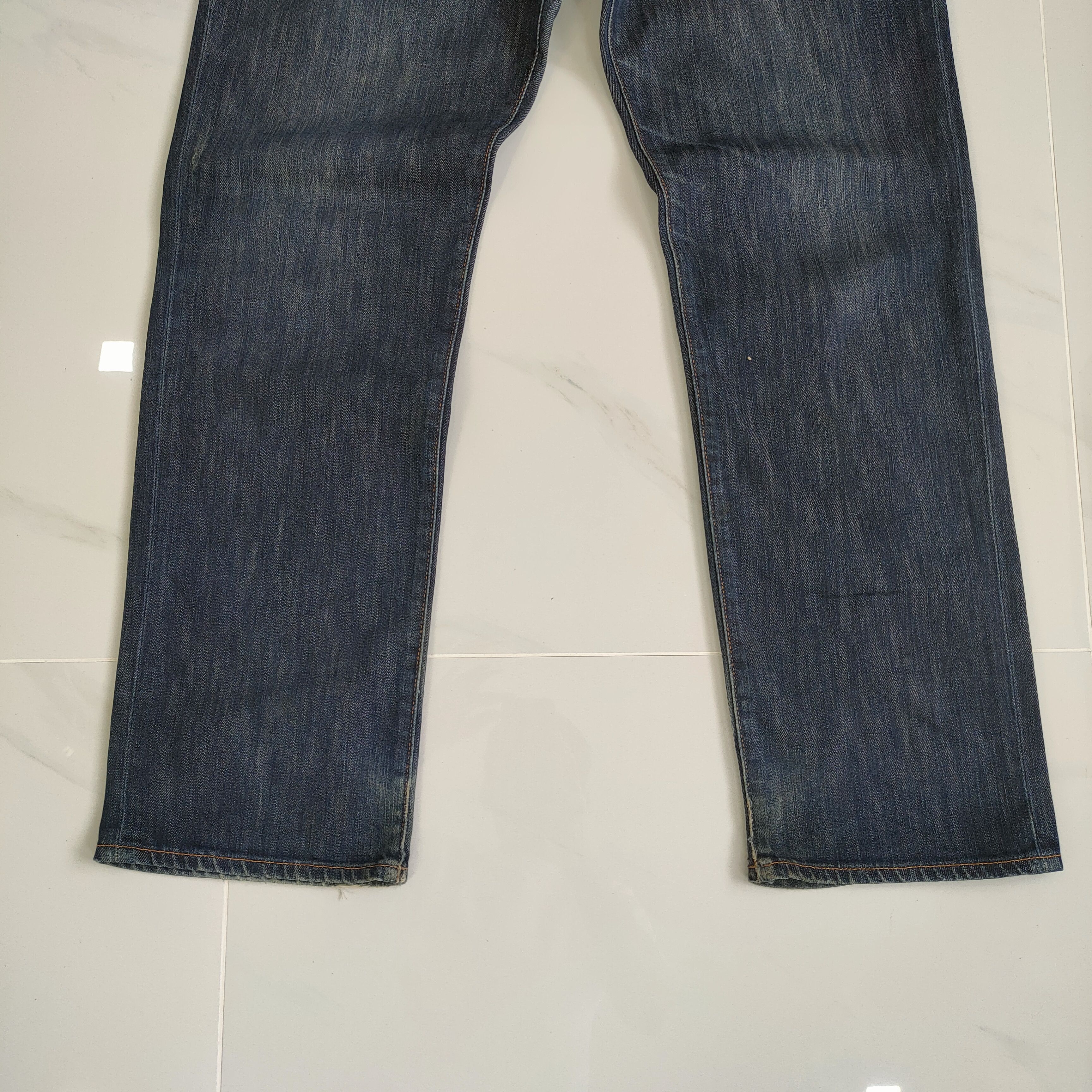 Japanese Brand VINTAGE JAPANESE DISTRESSED JEAN DENIM PANTS Size US 32 / EU 48 - 3 Thumbnail
