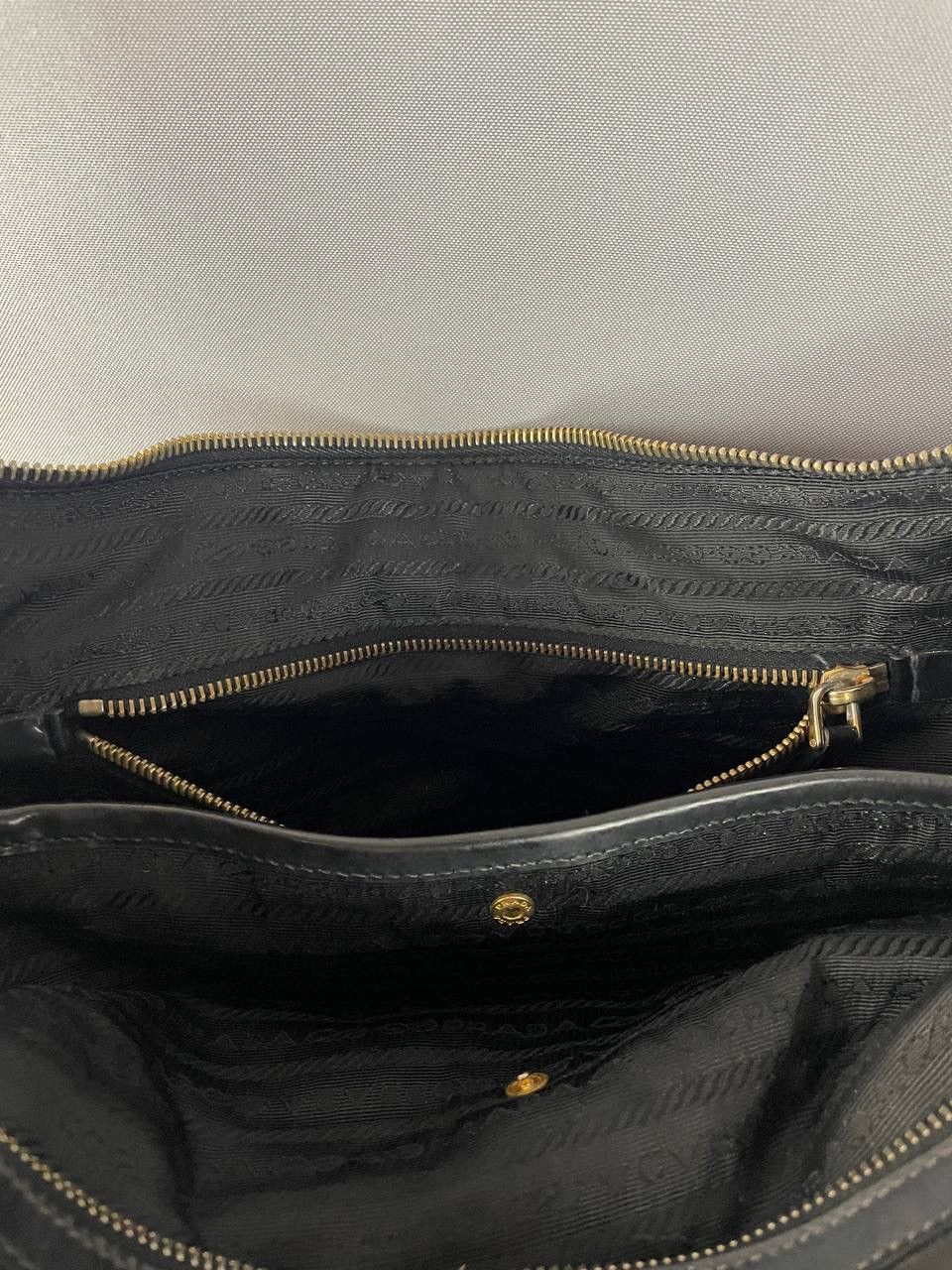 Prada Prada Nylon Black Bag Size ONE SIZE - 21 Thumbnail