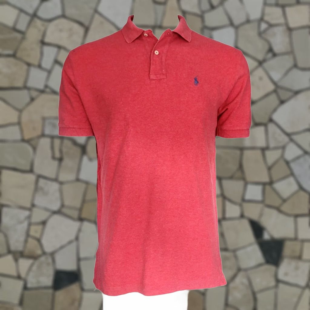Polo Ralph Lauren Polo Ralph Lauren Polo Shirt Men's Red Classic Fit, 100% Cotton, Size M Size US M / EU 48-50 / 2 - 1 Thumbnail
