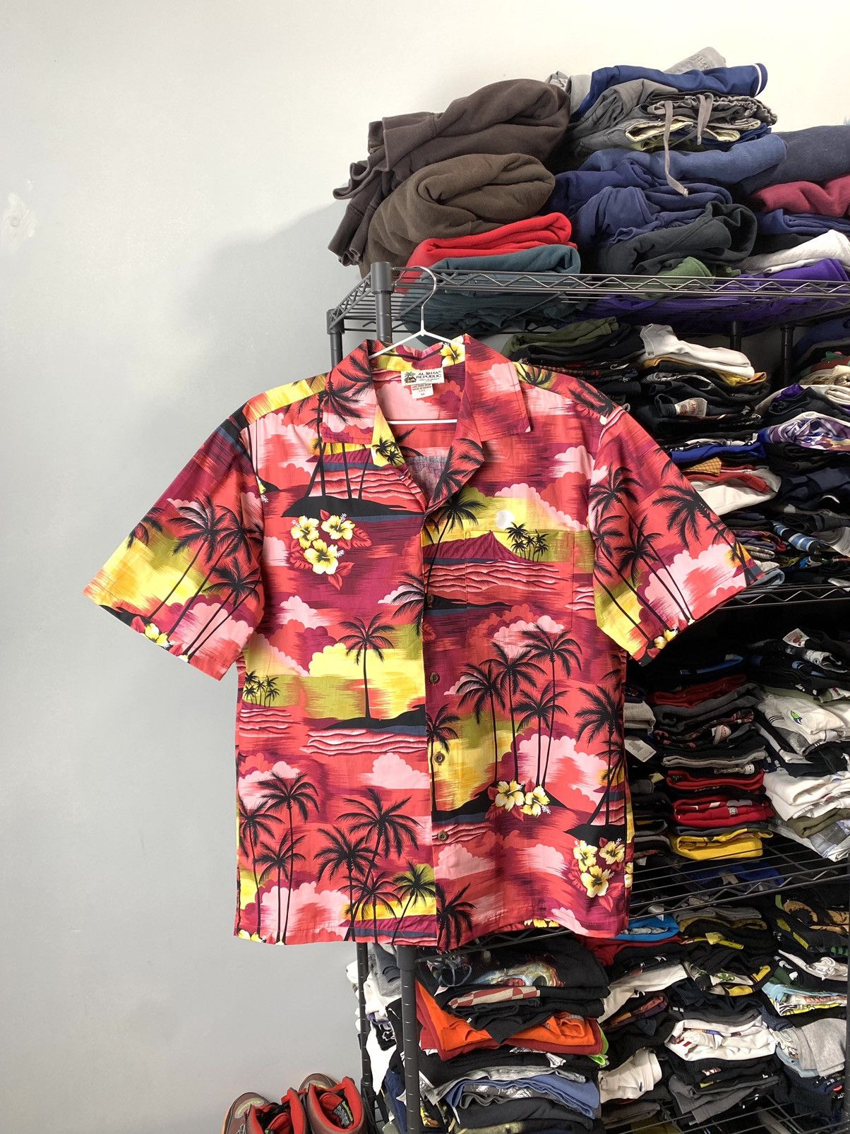 Vintage Rare! Vintage Aloha Republic Made In Hawaii USA Shirt Size US M / EU 48-50 / 2 - 1 Thumbnail