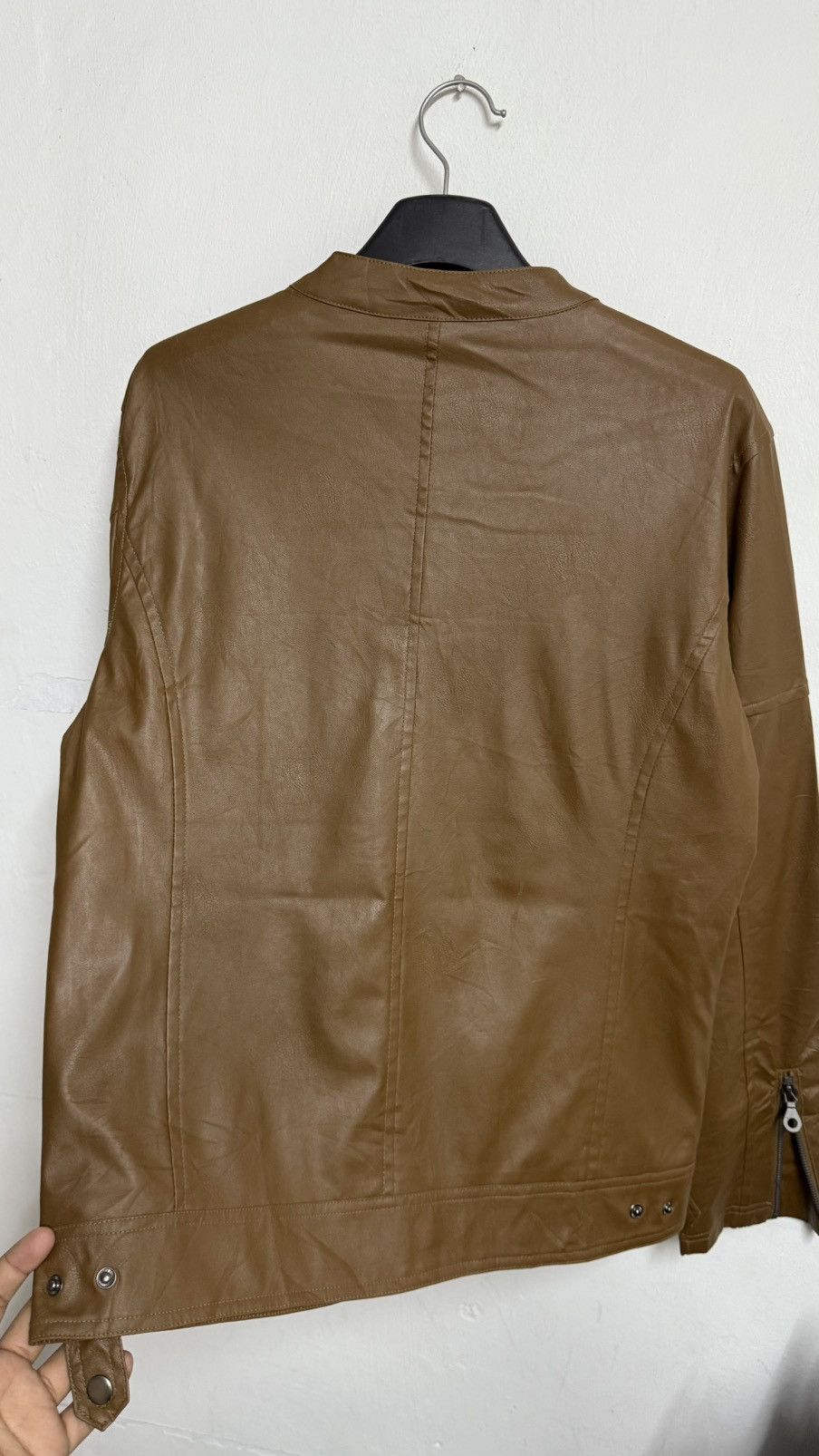 In The Attic In The Attic Biker Jacket Mock Collar Large Size US L / EU 52-54 / 3 - 4 Thumbnail