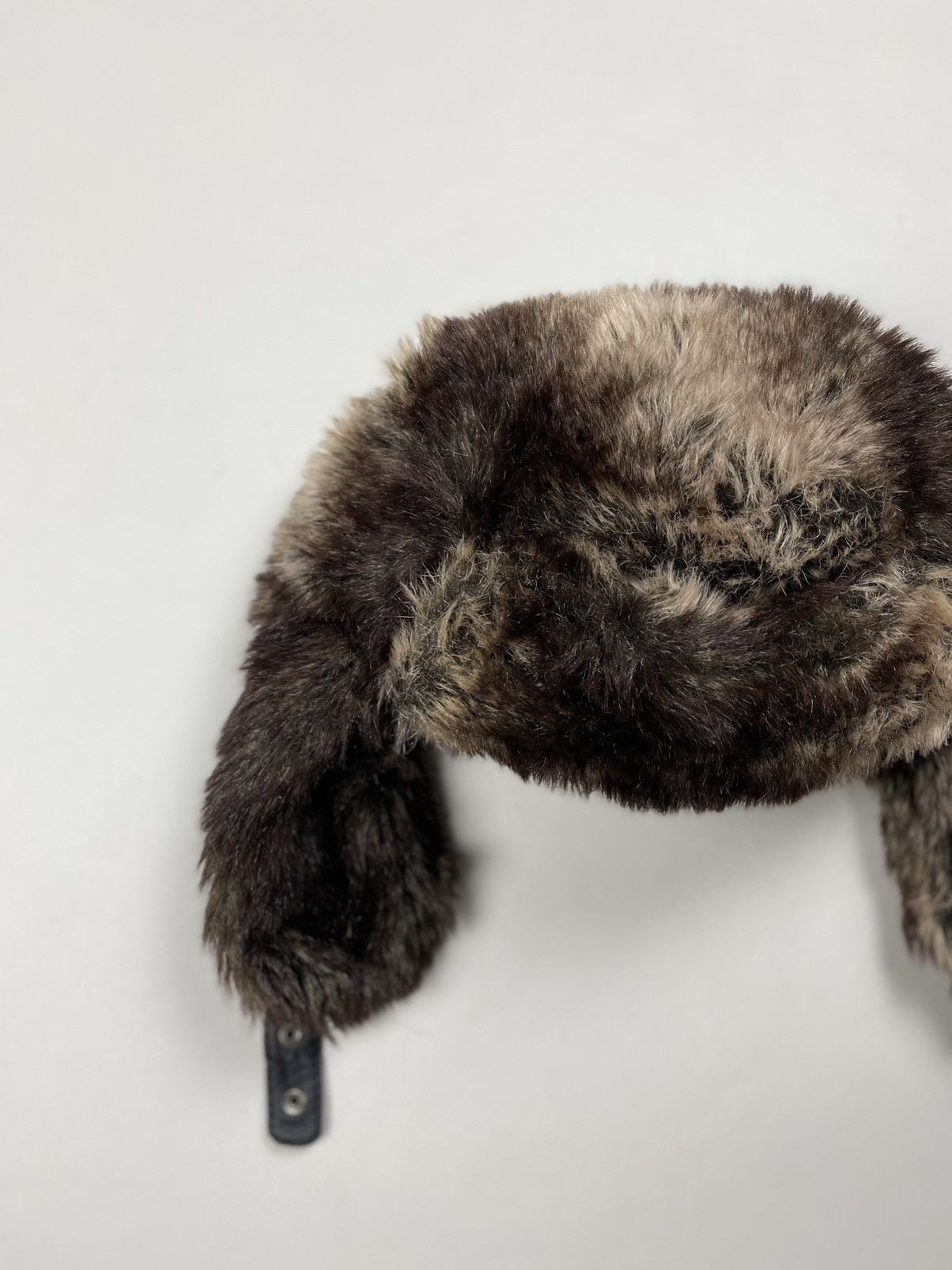 Japanese Brand Japanese Style Ushanka Trapper Hat Earflap Fuzzy Faux Fur Size ONE SIZE - 6 Thumbnail