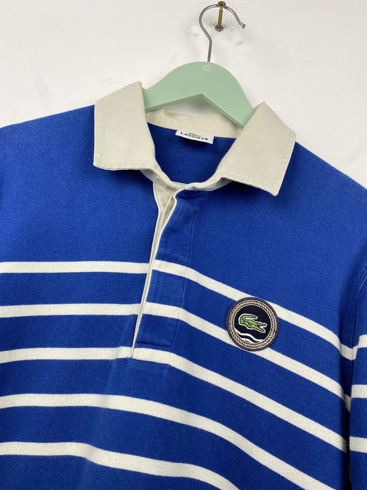 Lacoste Vintage Lacoste Rugby Long Sleeve Y2K Ralph Lauren Size US M / EU 48-50 / 2 - 2 Thumbnail