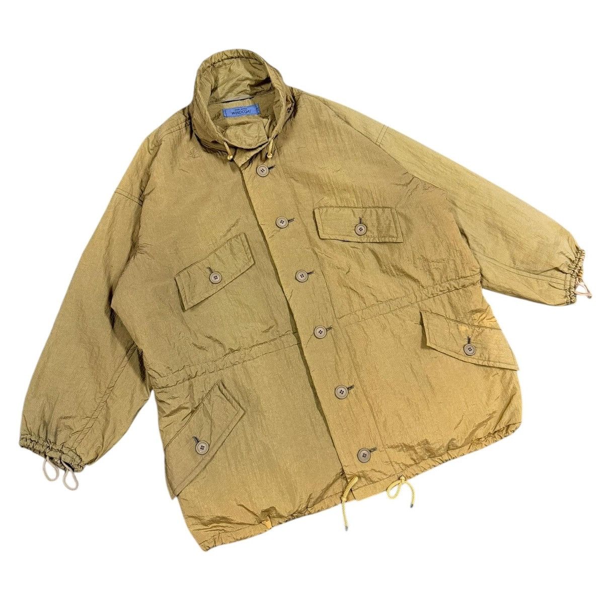 Issey Miyake Vtg🔥80’s Issey Miyake Windcoat Parka Nylon Jacket Size US M / EU 48-50 / 2 - 11 Thumbnail