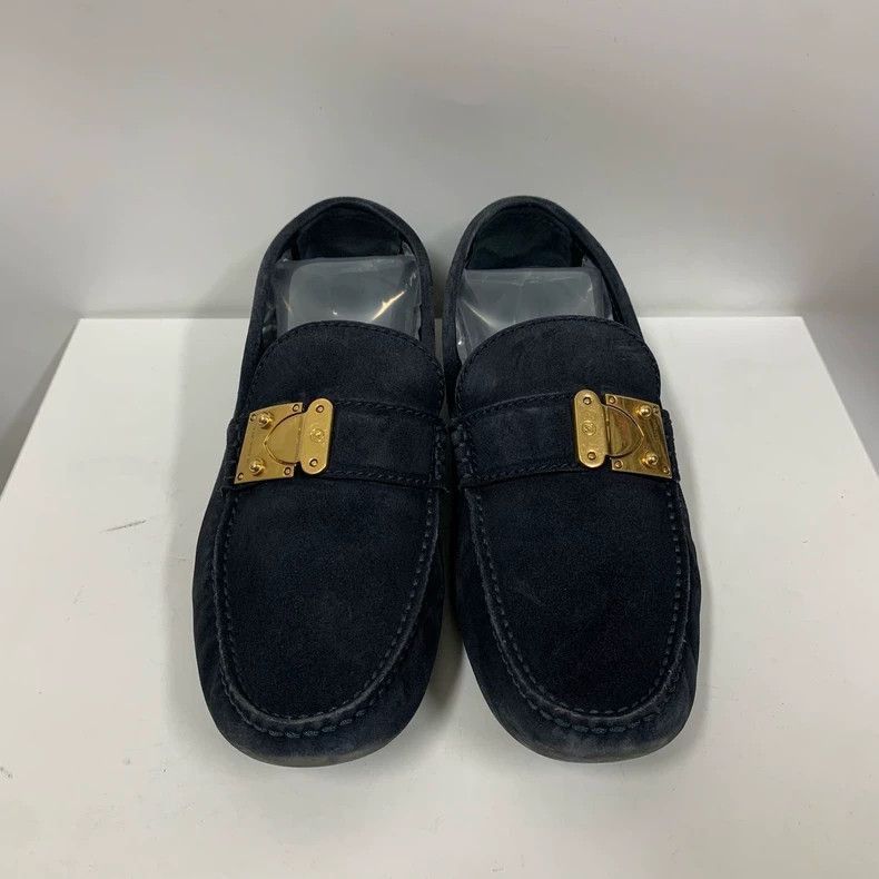 Louis Vuitton Louis Vuitton Suede Moccasin Shoes Size 7 -2505 Size US 5.5 / IT 35.5 - 2 Thumbnail