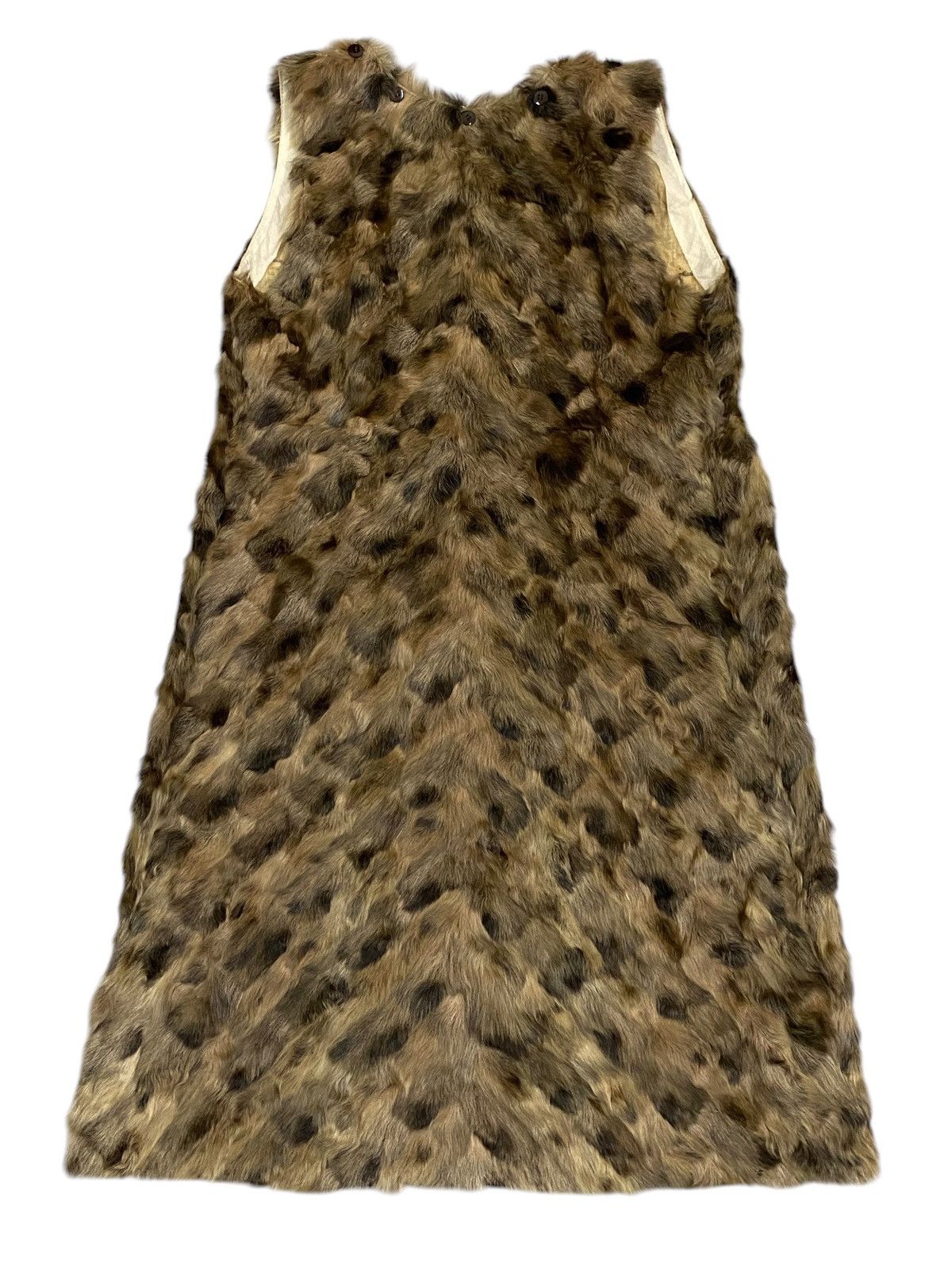 Vintage Vtg Real Fur Liner Vest Size US L / EU 52-54 / 3 - 3 Thumbnail